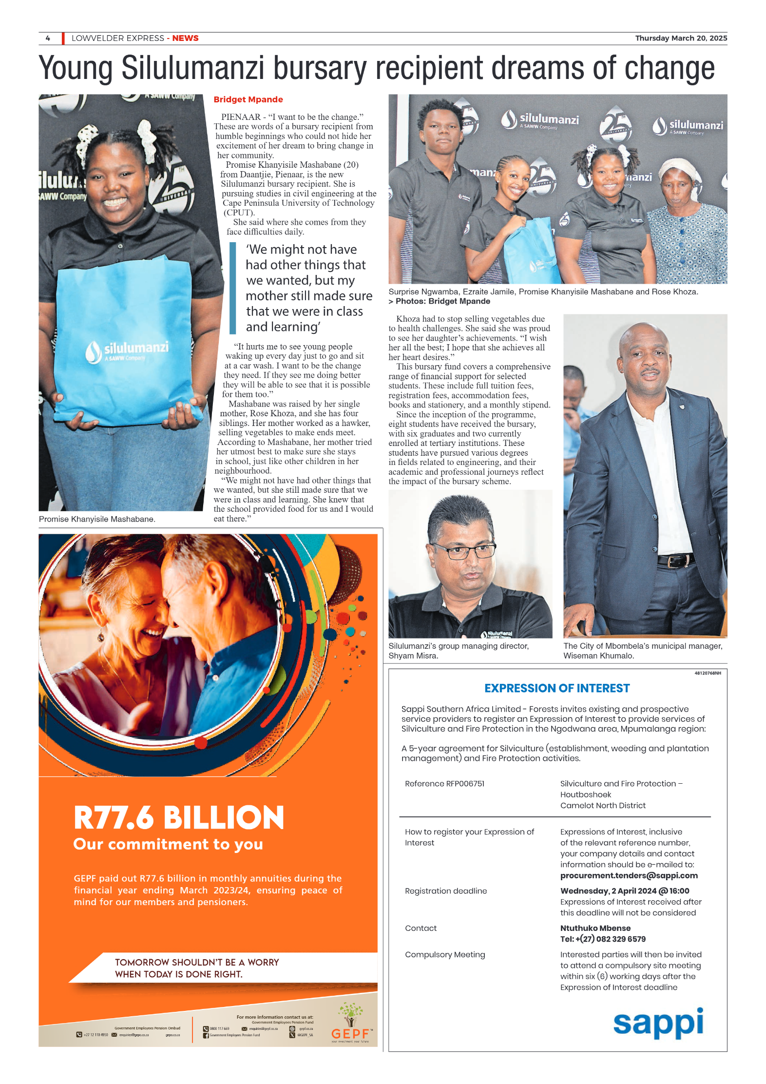 Lowvelder Express 20 March 2025 page 4