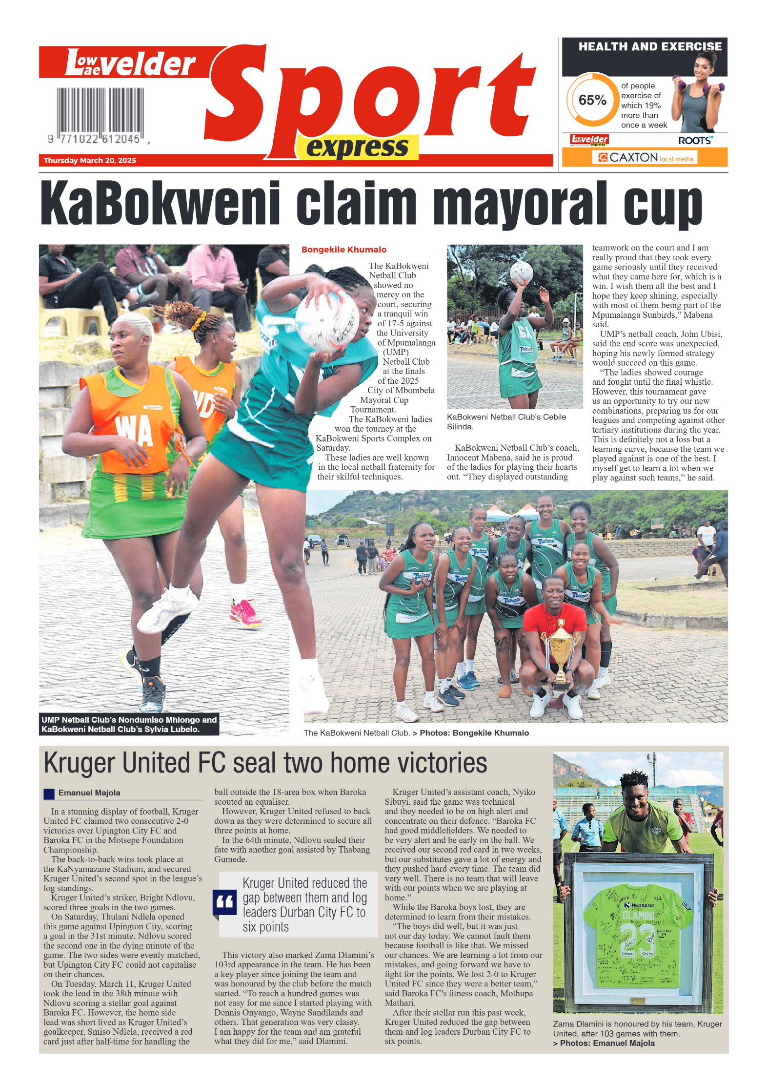 Lowvelder Express 20 March 2025 page 8