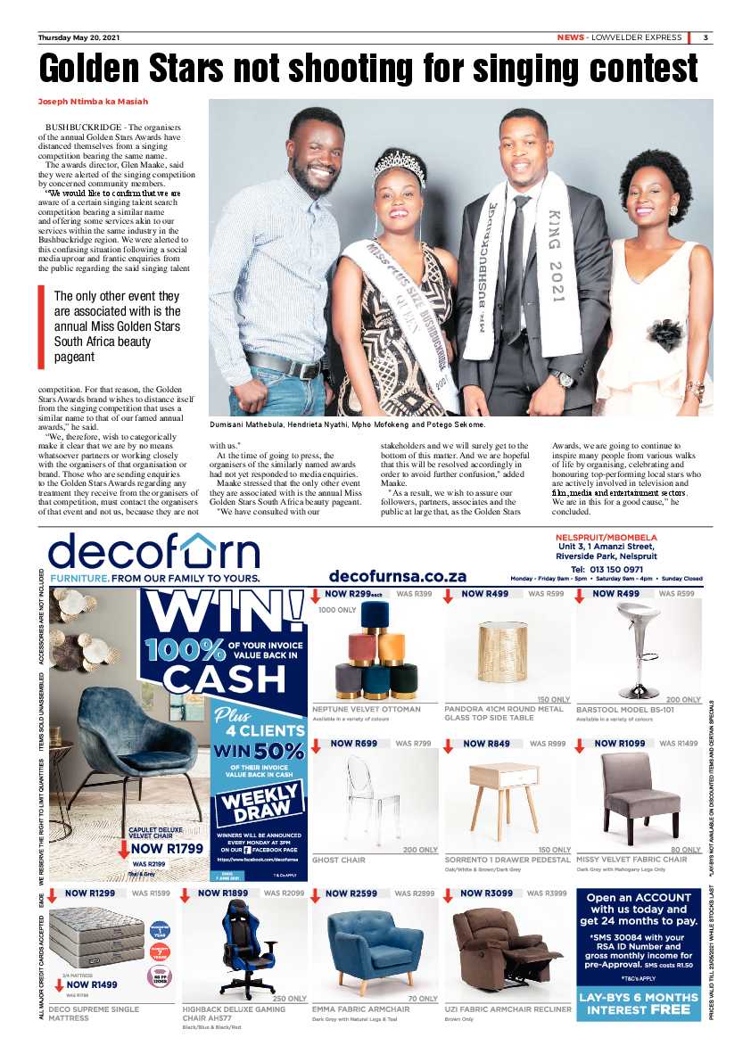 Lowvelder Express 20 May 2021 page 3