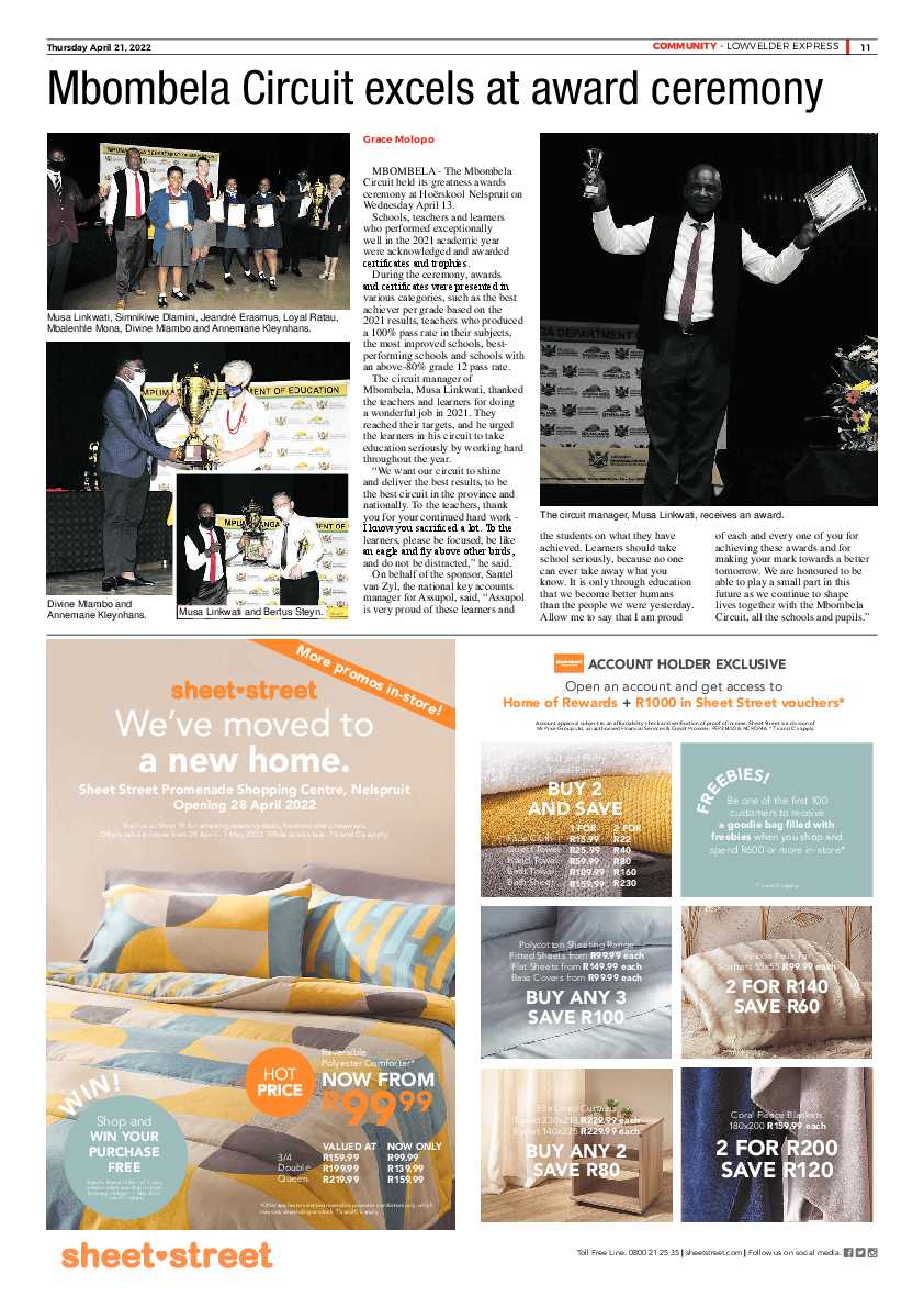 Lowvelder Express 21 April 2022 page 11