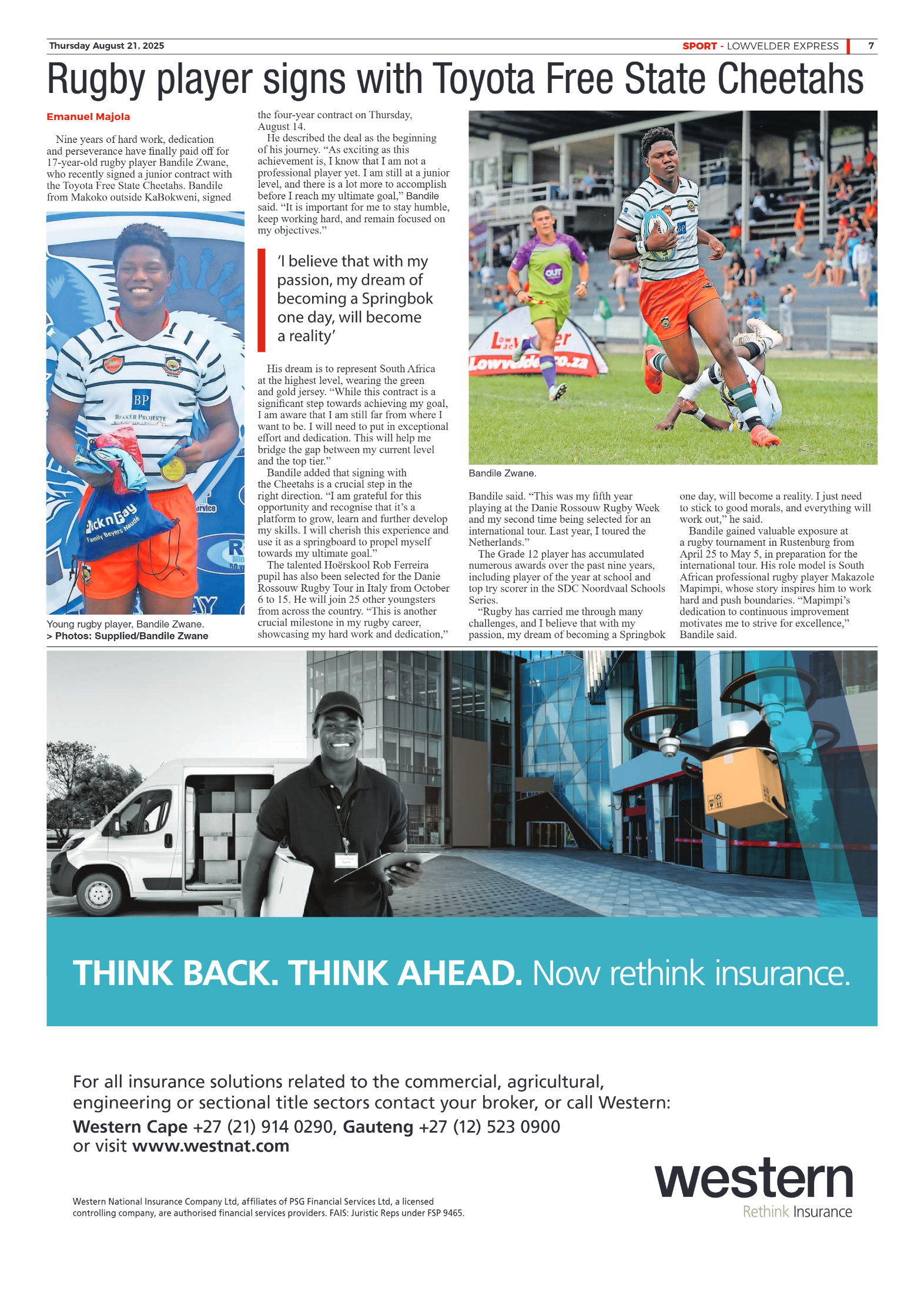 Lowvelder Express 21 August 2025 page 7