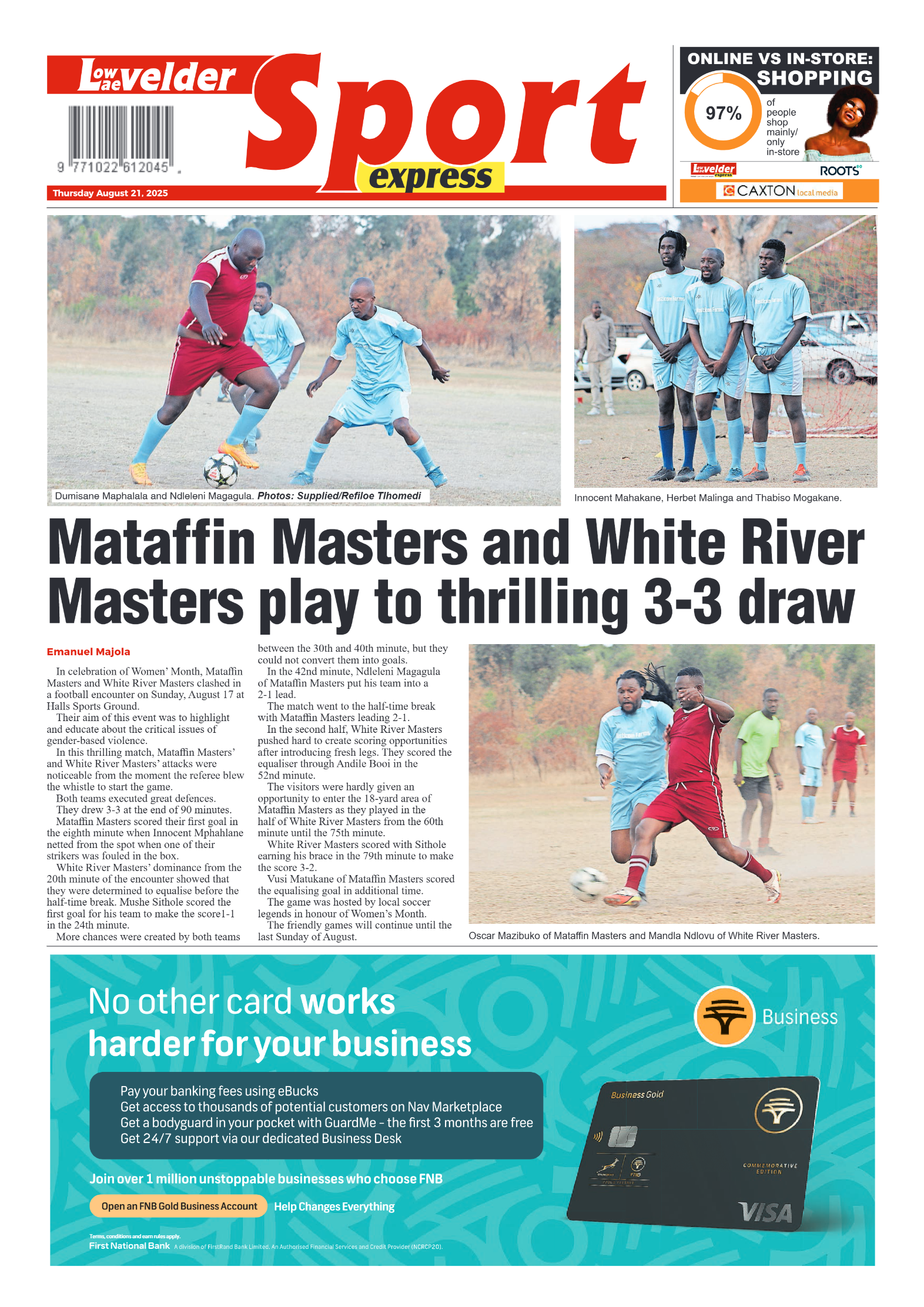 Lowvelder Express 21 August 2025 page 8