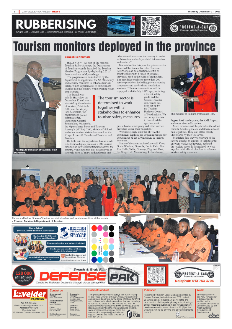 Lowvelder Express 21 December 2023 page 2