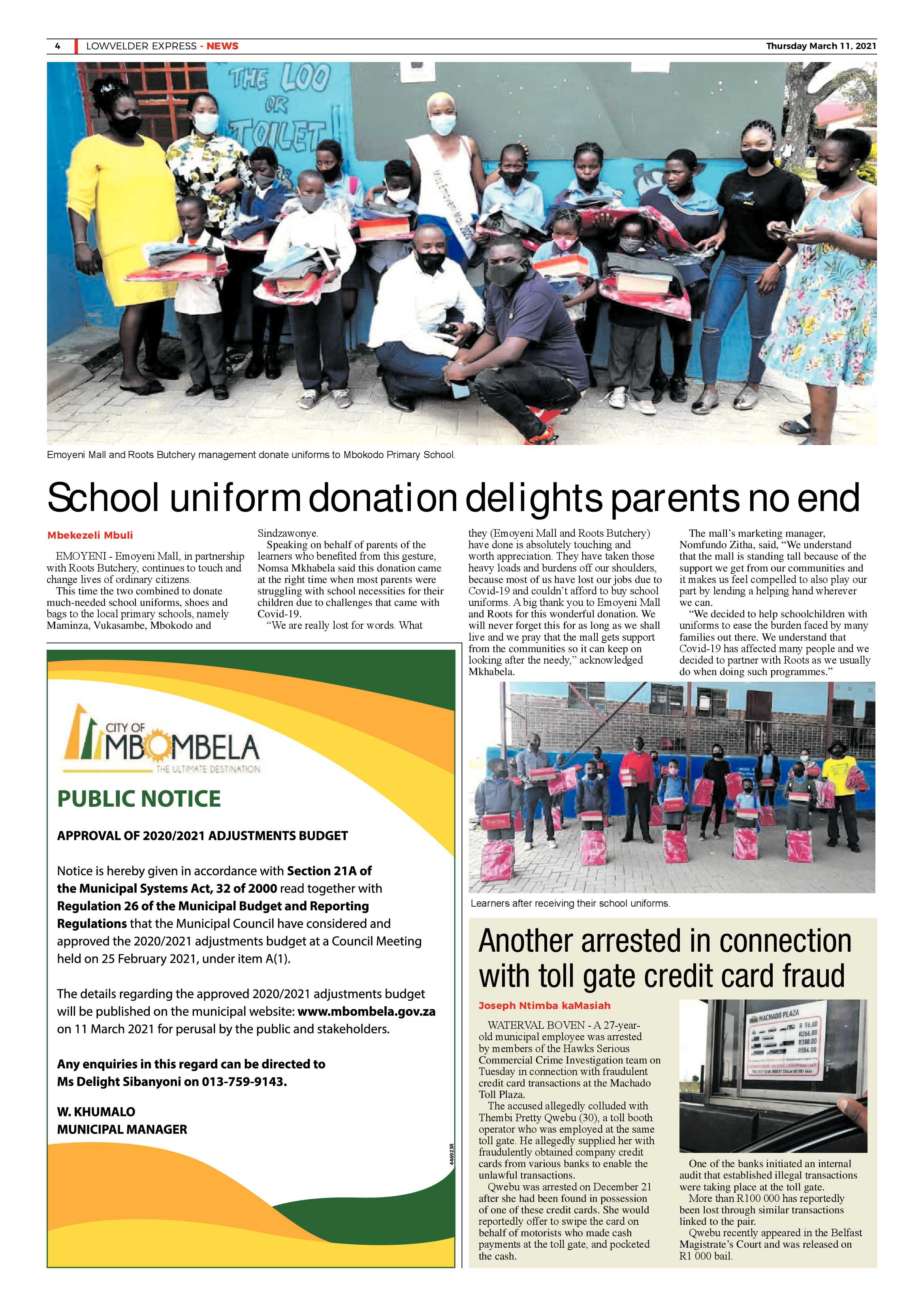 Lowvelder Express 21 March 2021 page 4