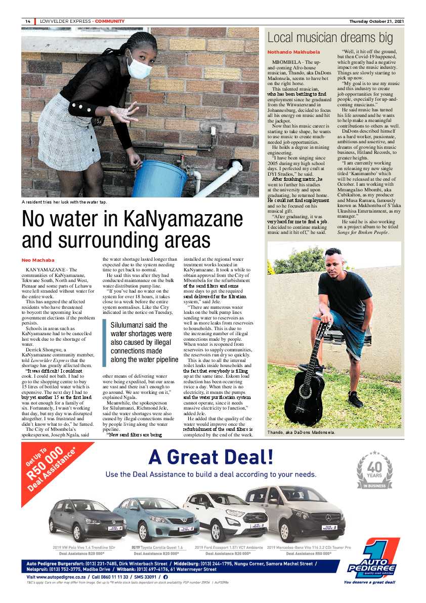 Lowvelder Express 21 October 2021 page 13