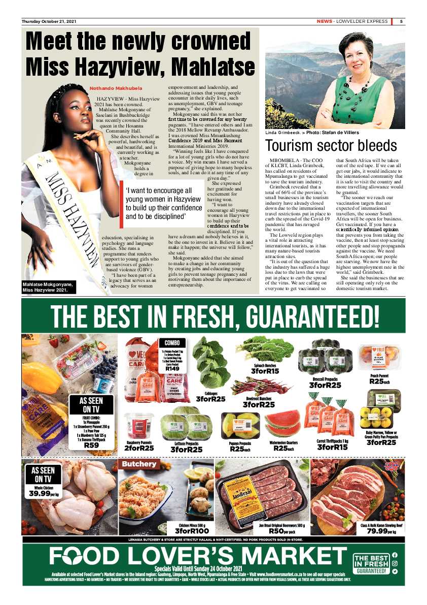 Lowvelder Express 21 October 2021 page 5