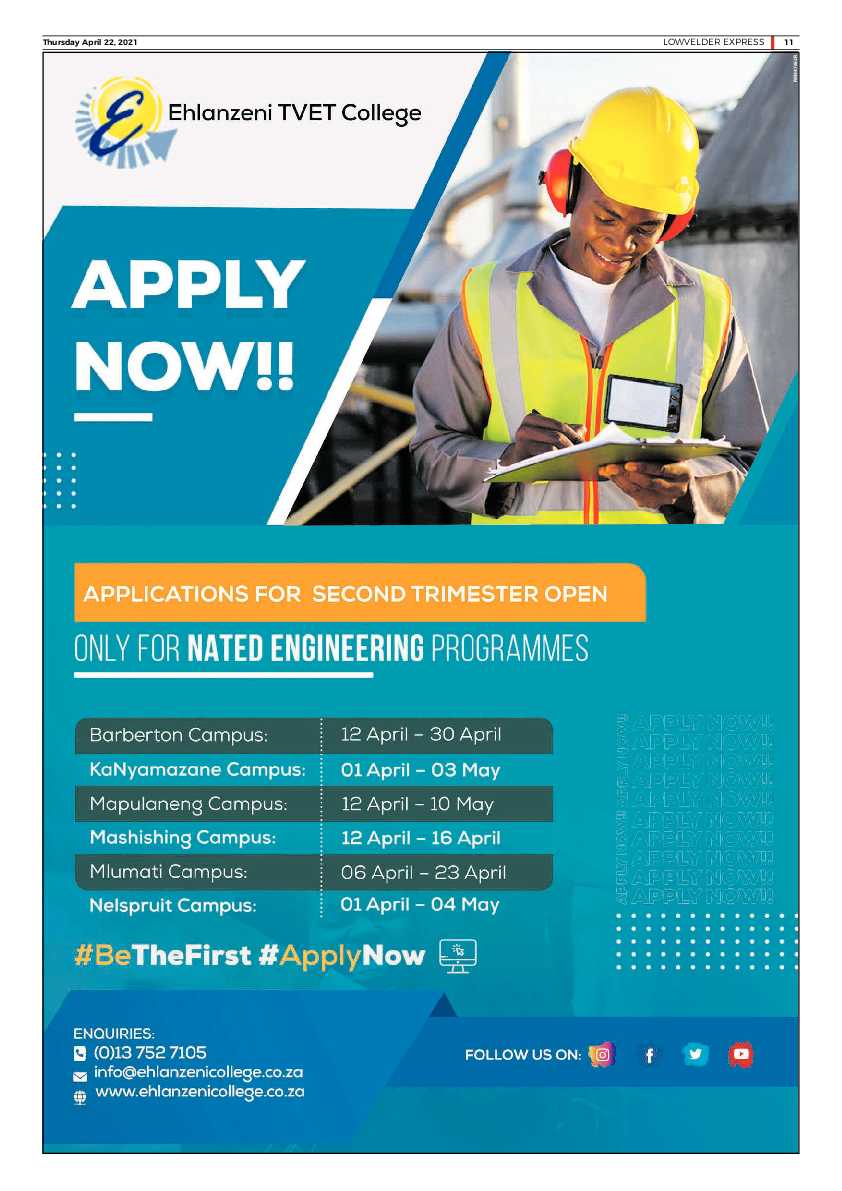 Lowvelder Express 22 April 2021 page 11