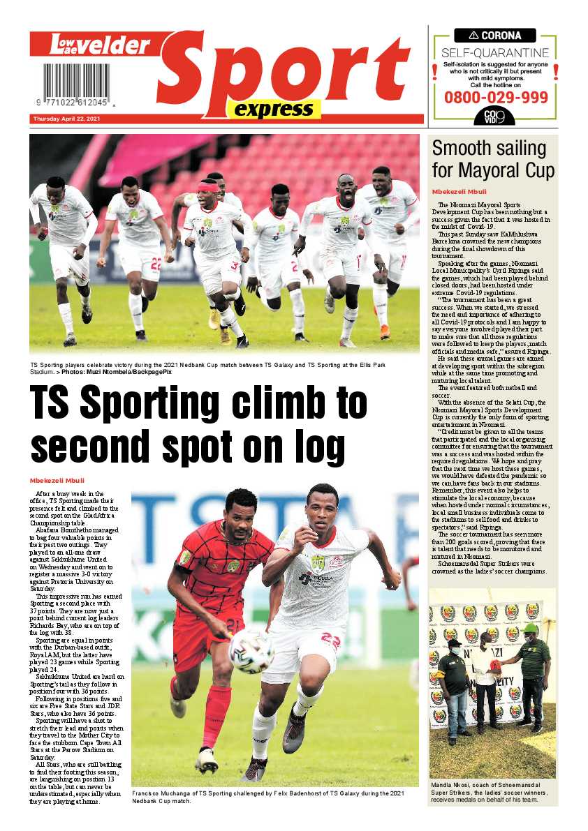 Lowvelder Express 22 April 2021 page 12
