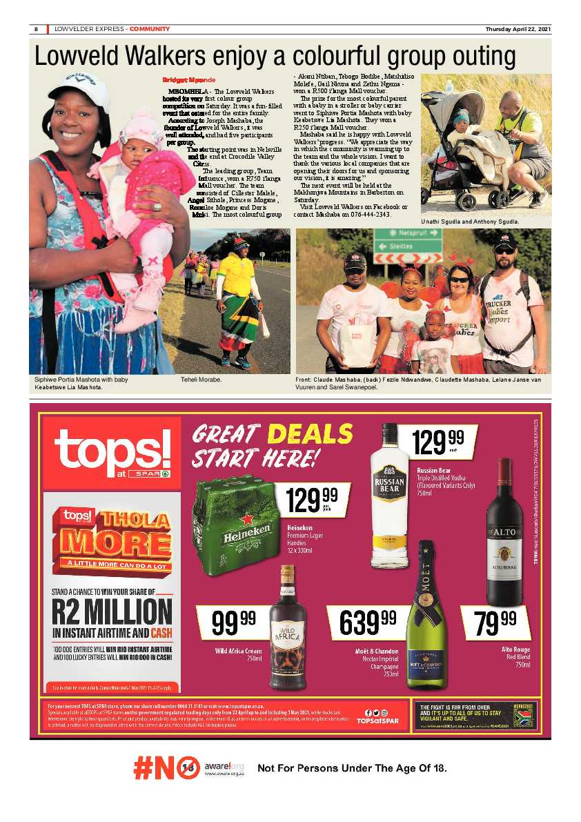 Lowvelder Express 22 April 2021 page 8