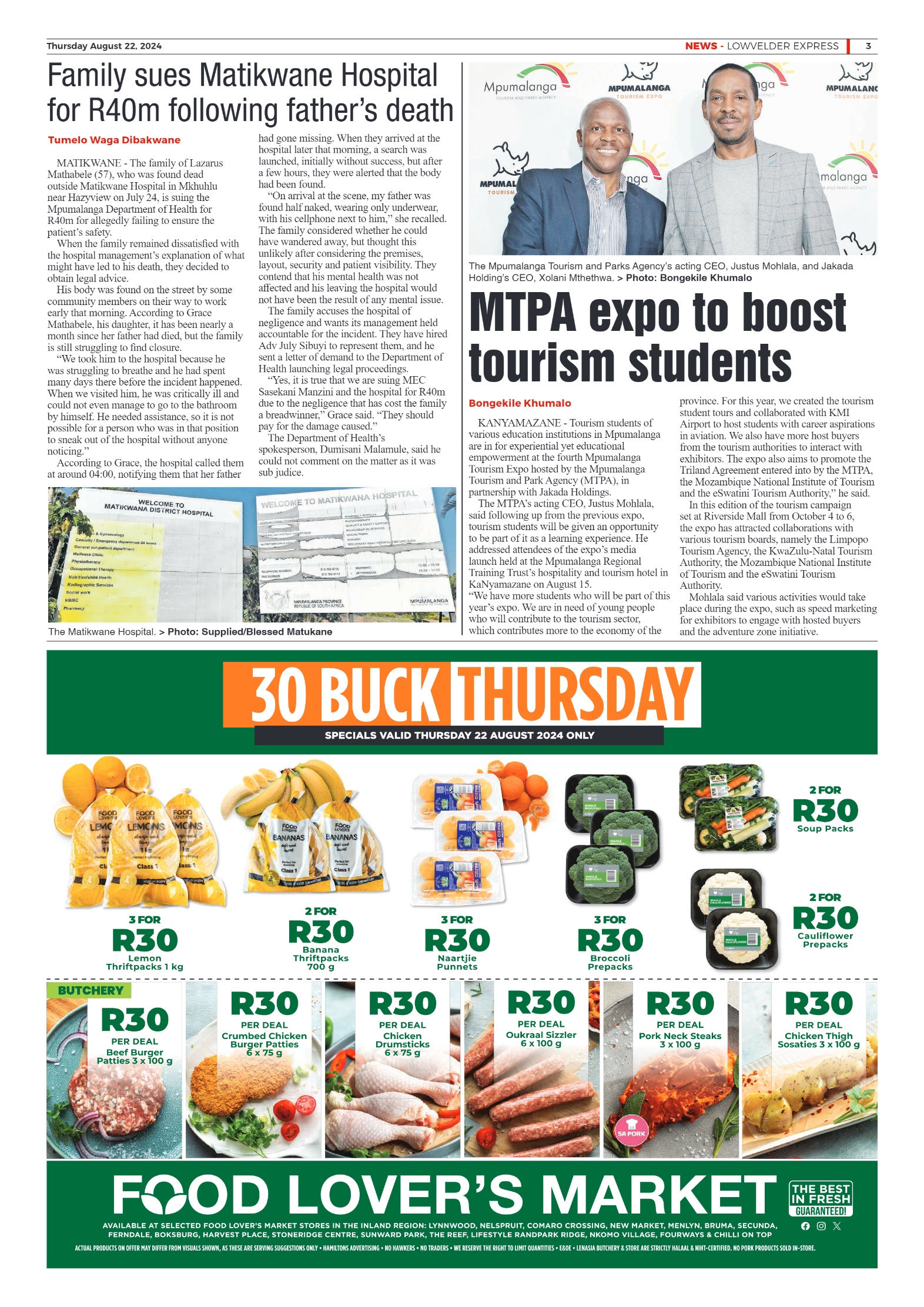 Lowvelder Express 22 August 2024 page 3