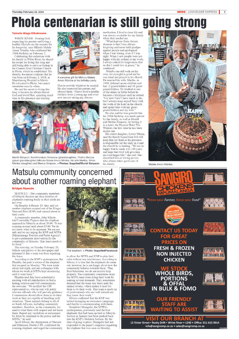 Lowvelder Express 22 February 2024 page 3