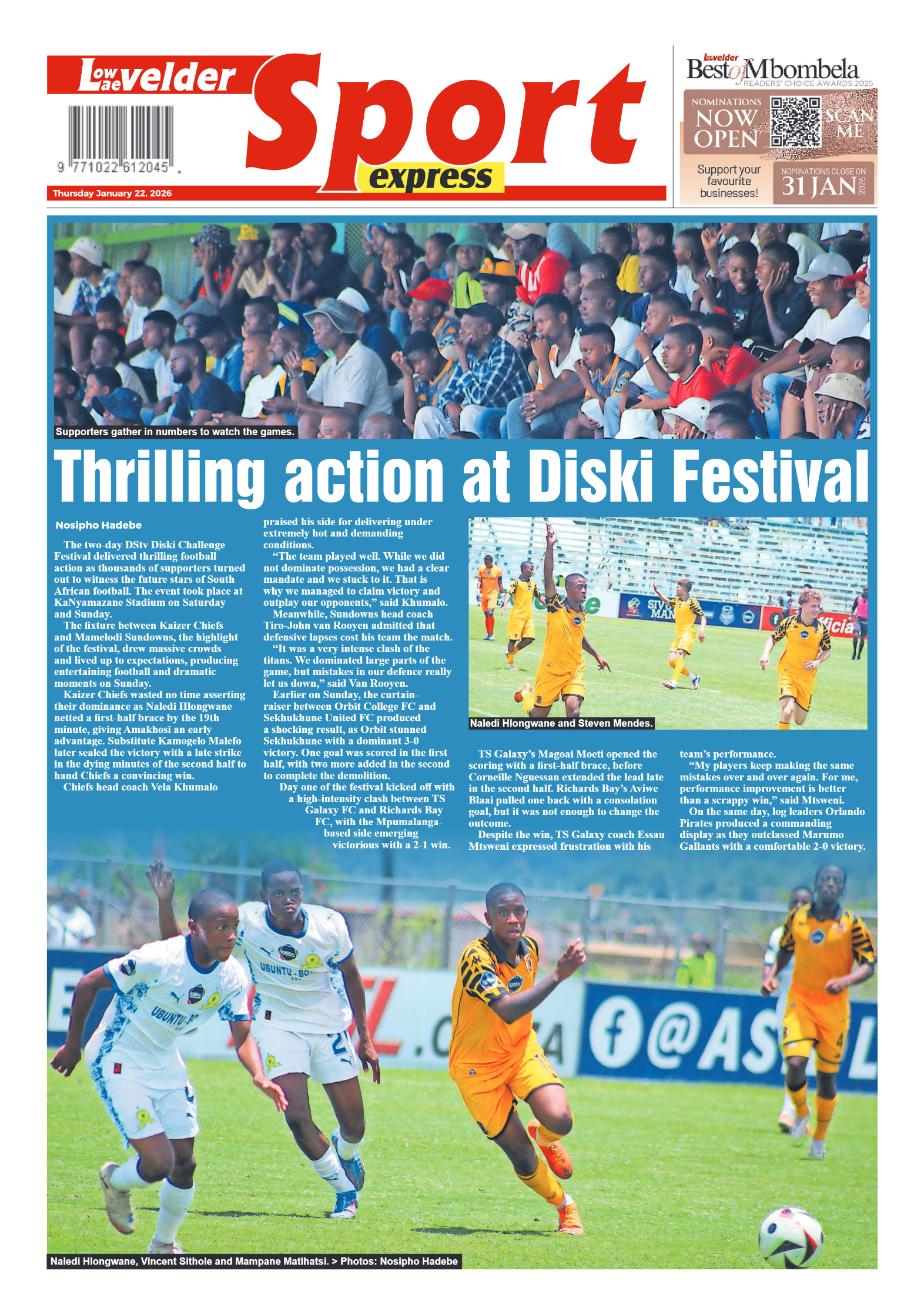 Lowvelder Express 22 January 2026 page 12