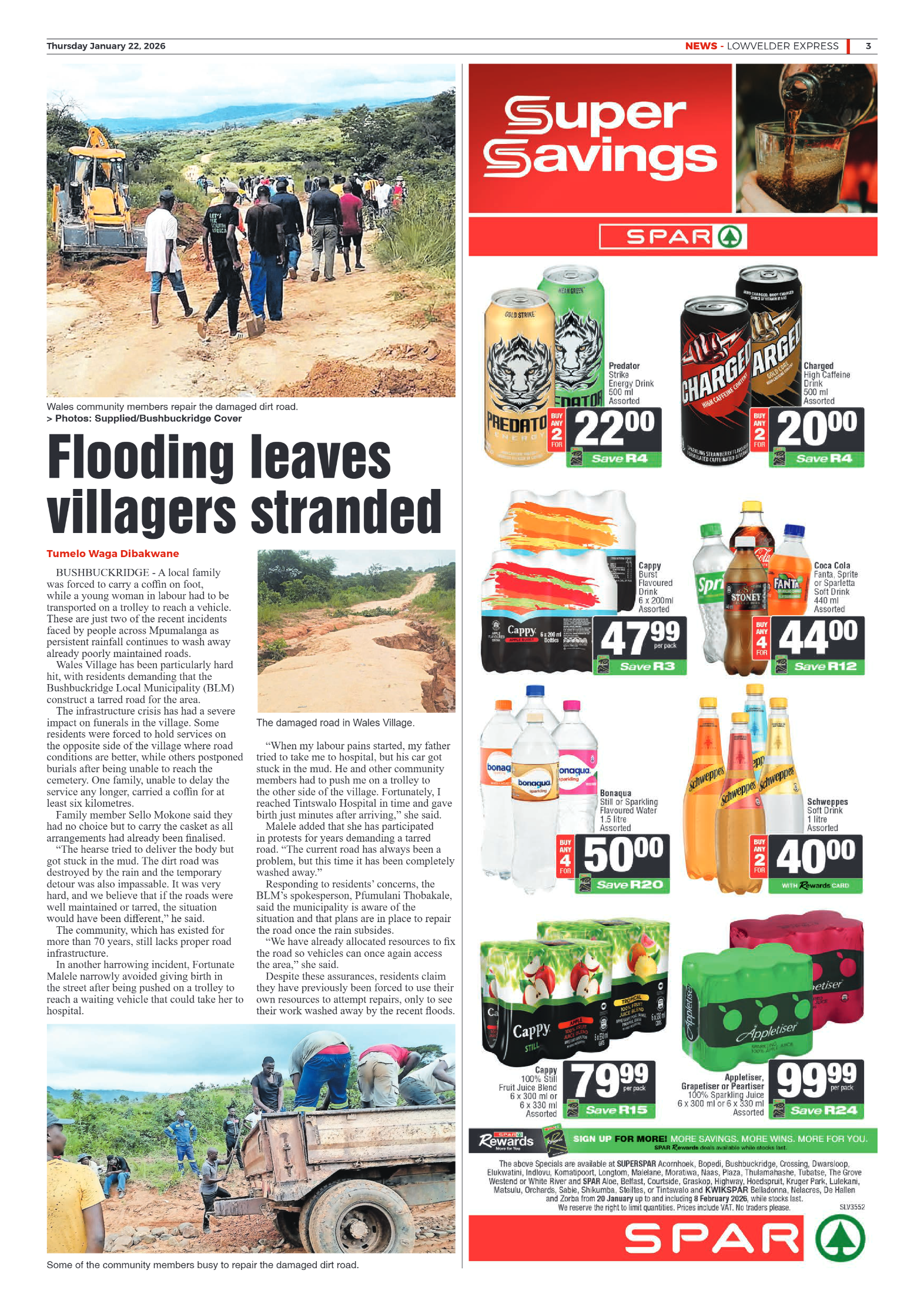 Lowvelder Express 22 January 2026 page 3