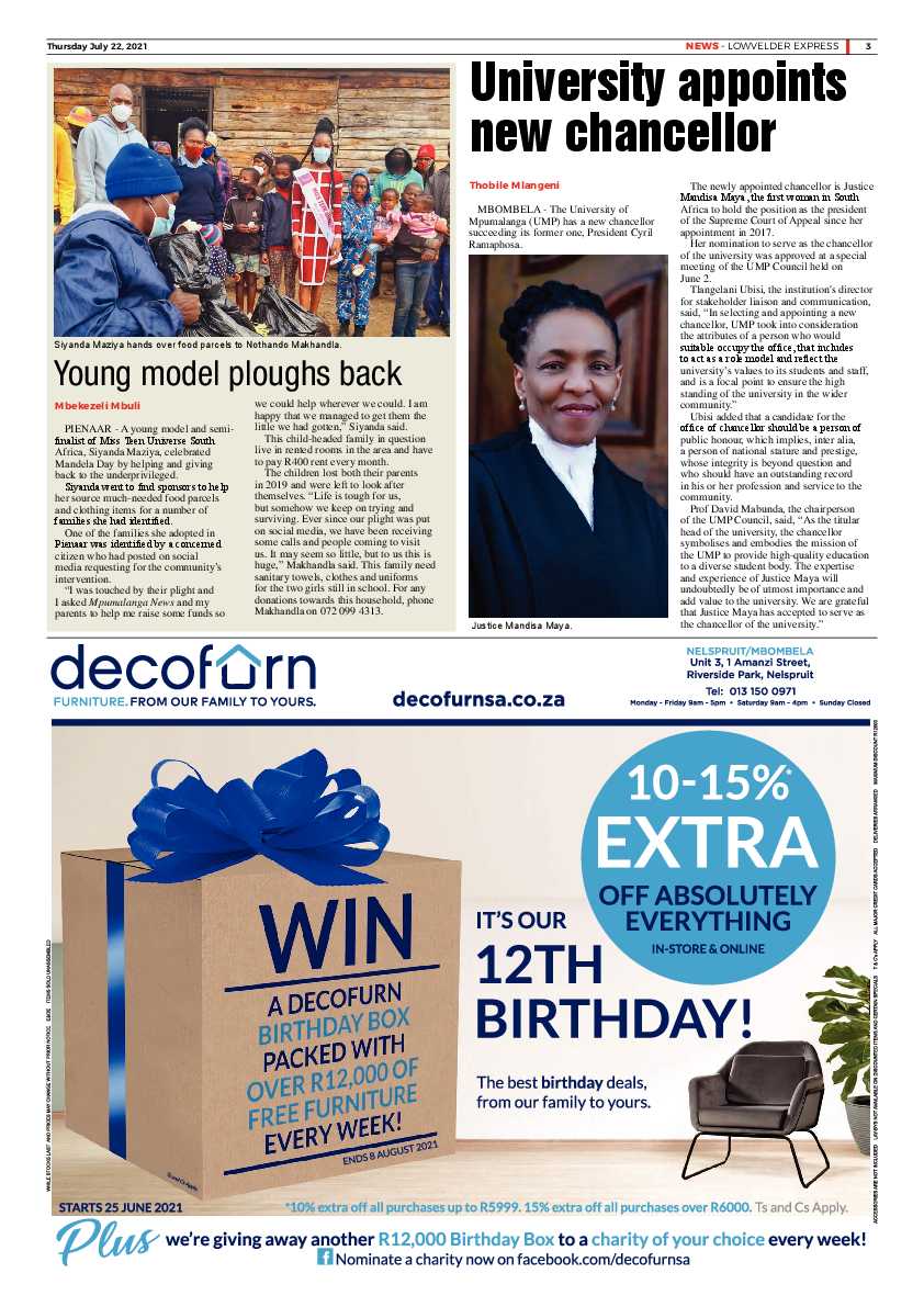 Lowvelder Express 22 July 2021 page 3