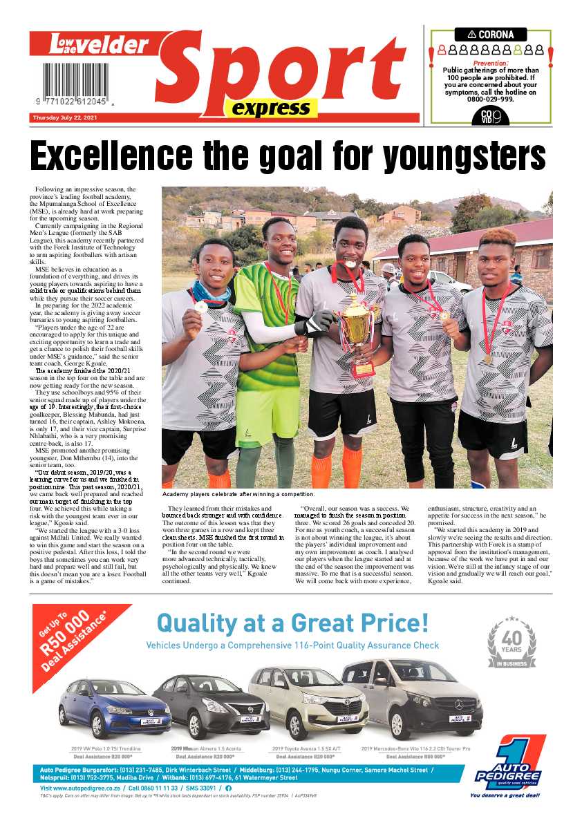 Lowvelder Express 22 July 2021 page 8