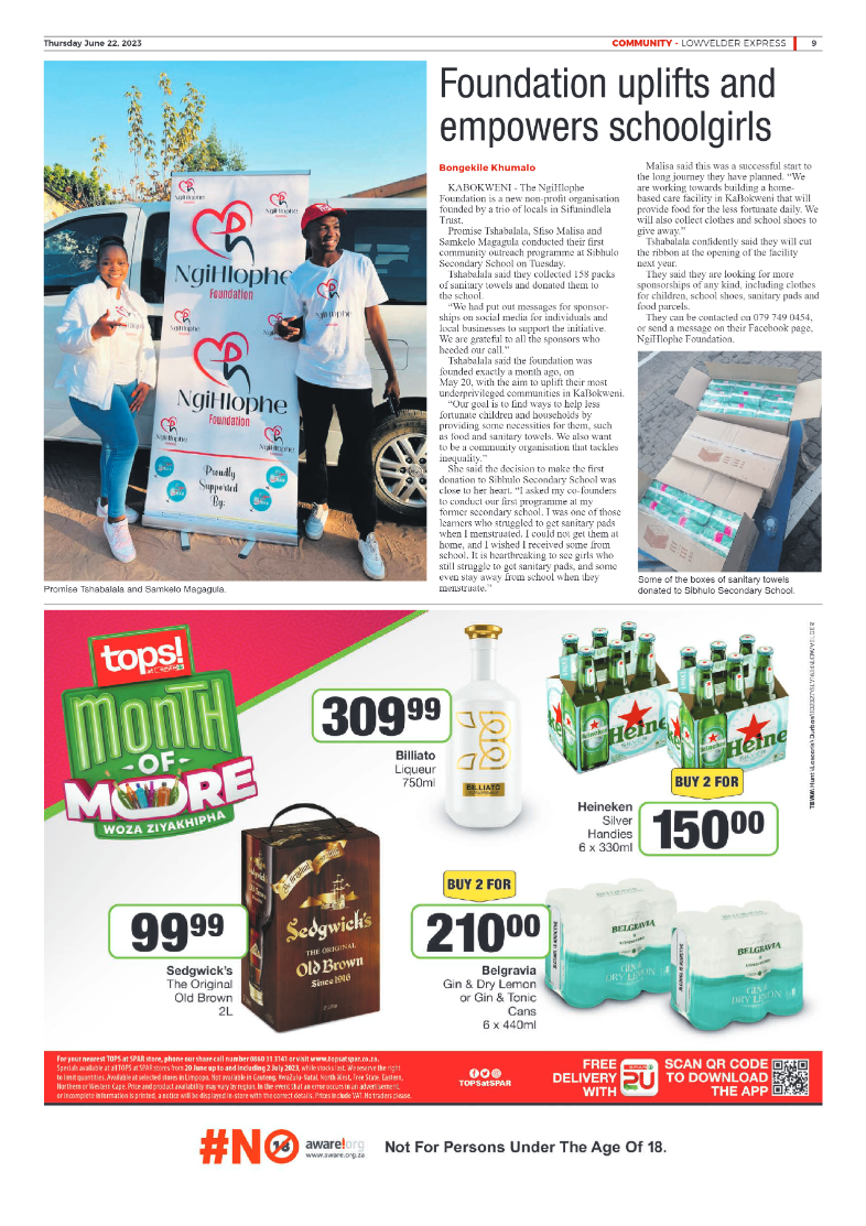 Lowvelder Express 22 June 2023 page 9