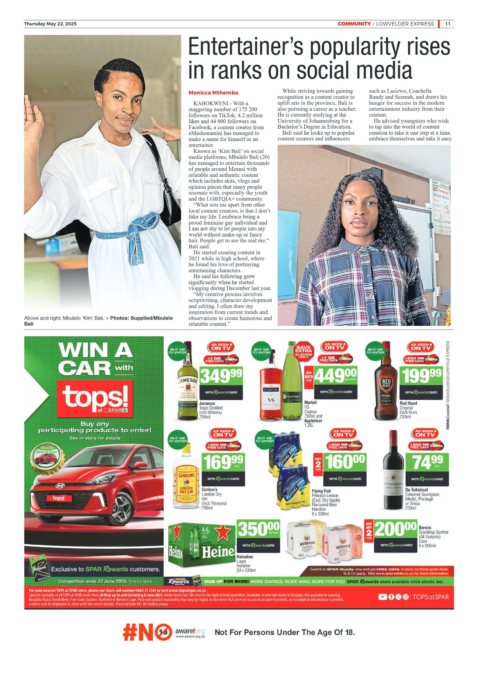 Lowvelder Express 22 May 2025 page 11