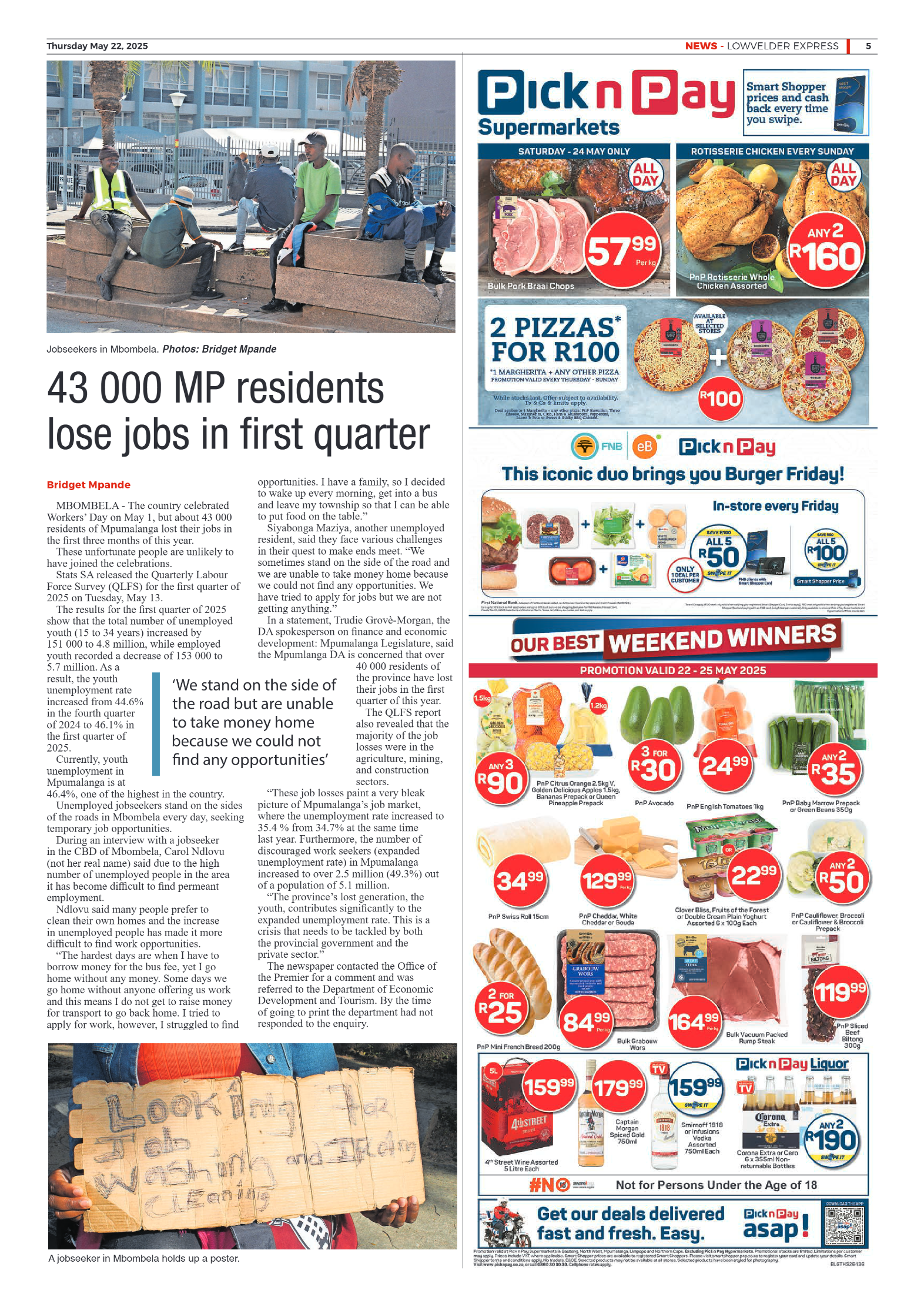 Lowvelder Express 22 May 2025 page 5