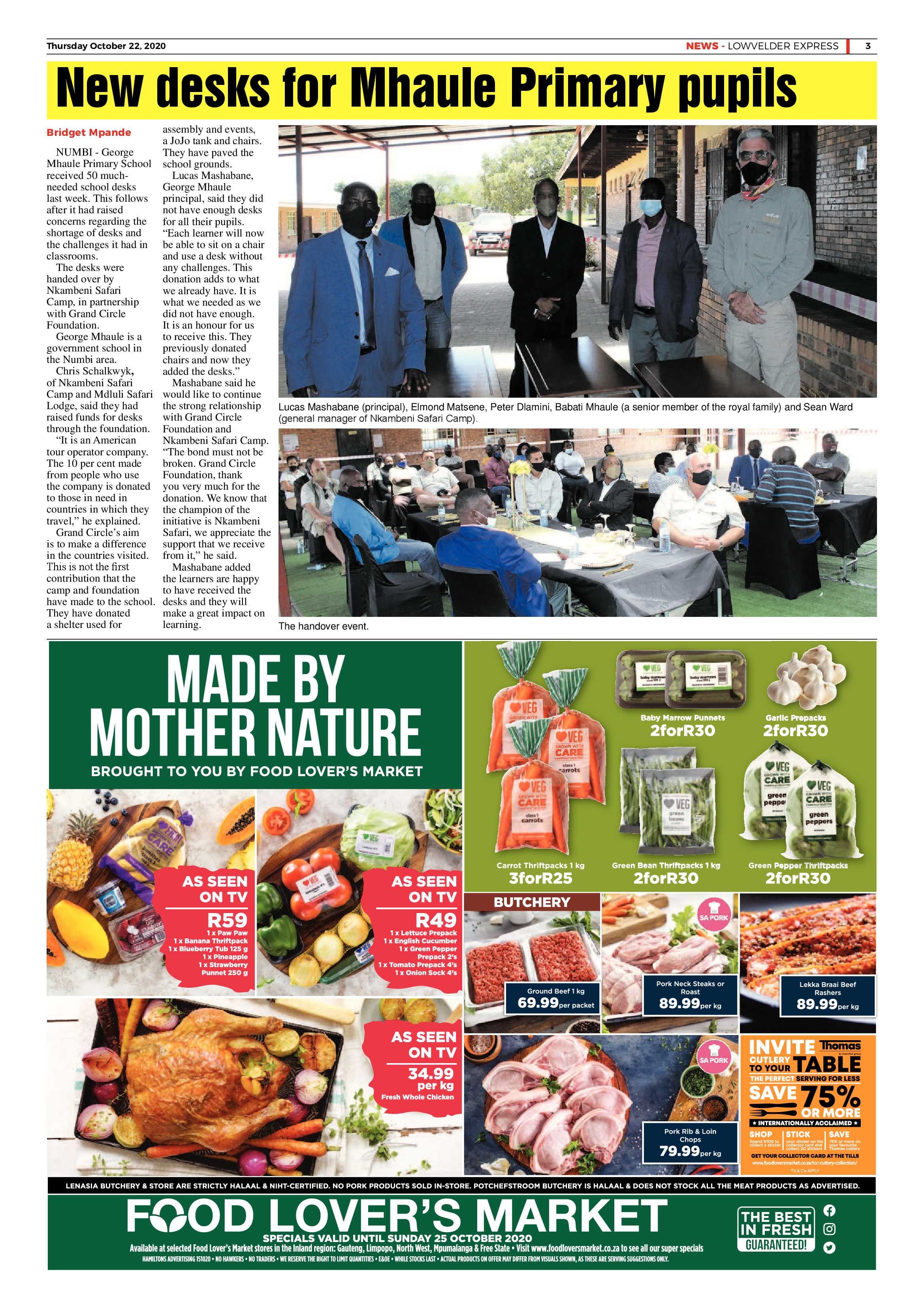 Lowvelder Express 22 October 2020 page 3