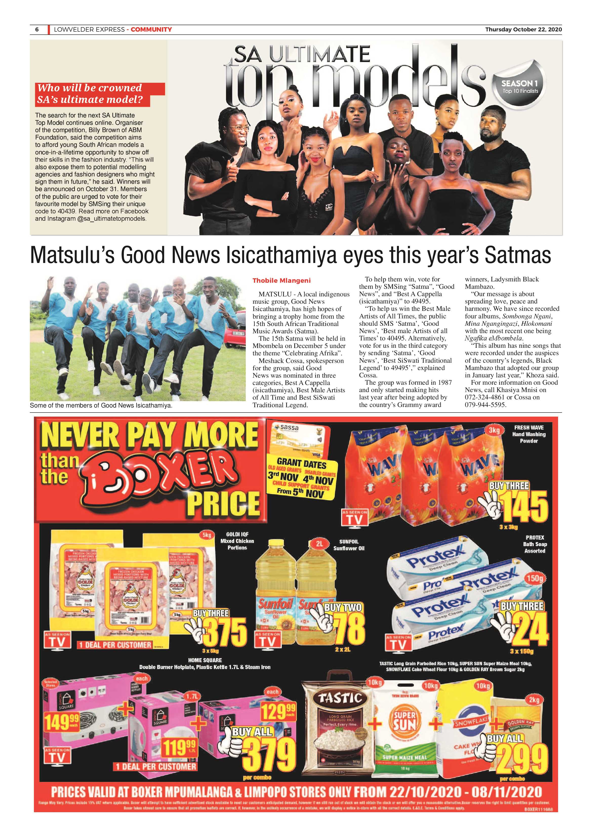 Lowvelder Express 22 October 2020 page 6