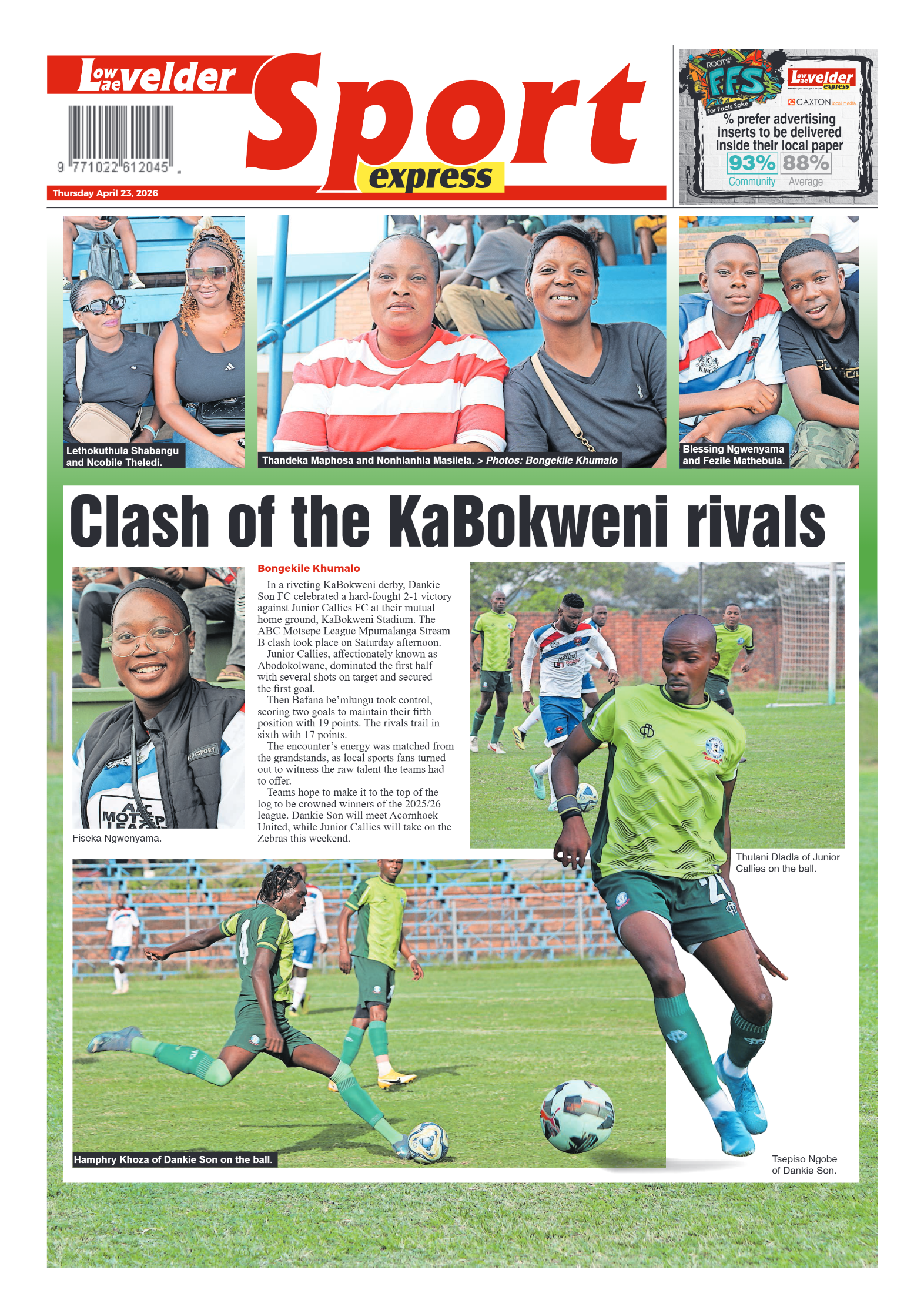 Lowvelder Express 23 April 2026 page 12