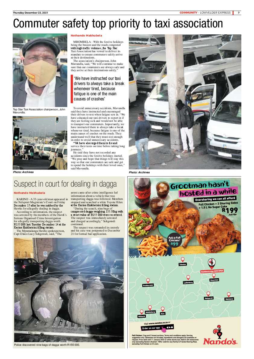 Lowvelder Express 23 December 2021 page 7