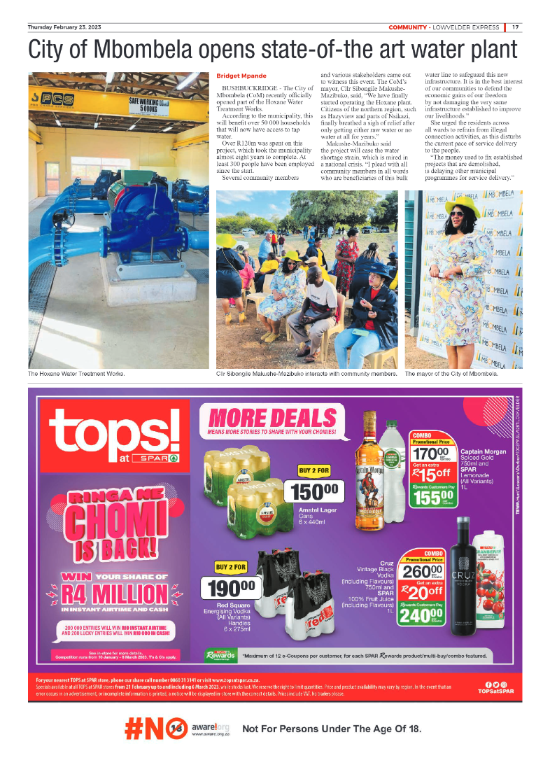 Lowvelder Express 23 February 2023 page 17