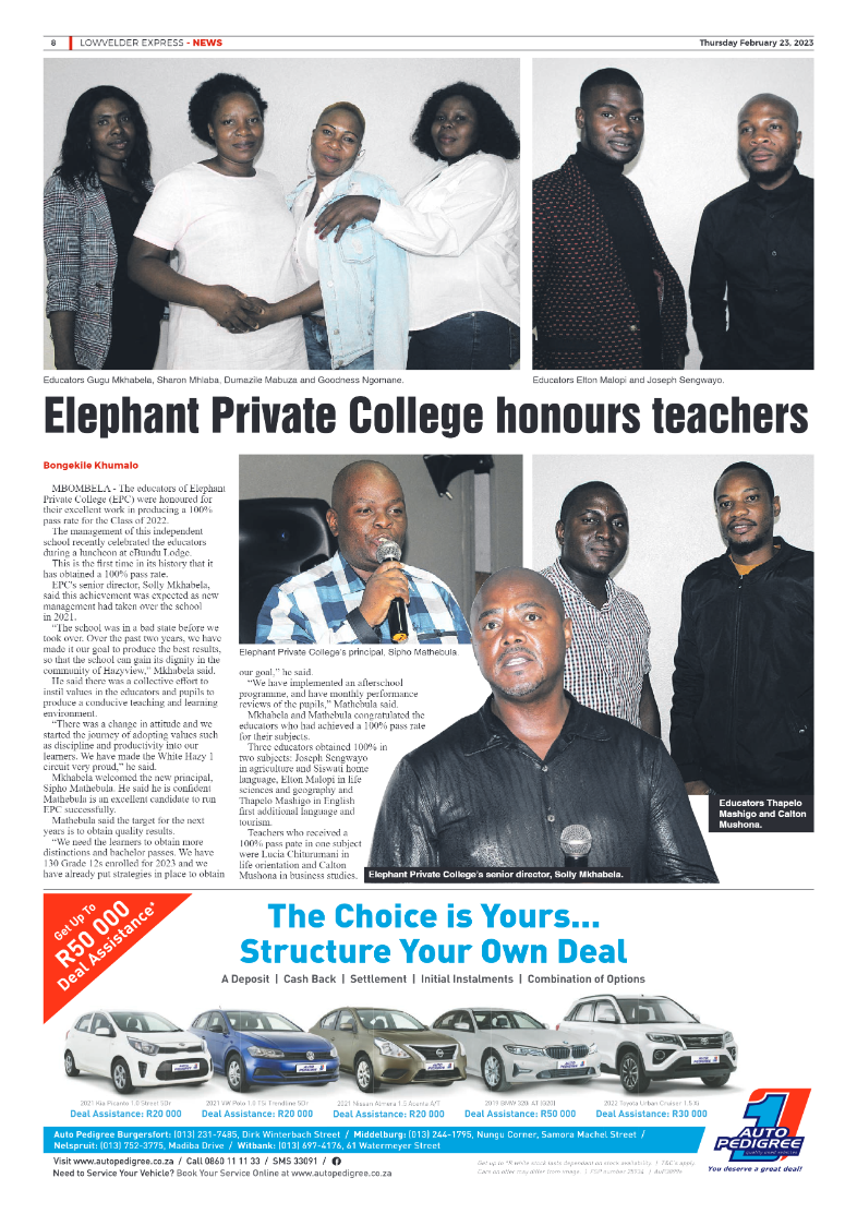 Lowvelder Express 23 February 2023 page 8