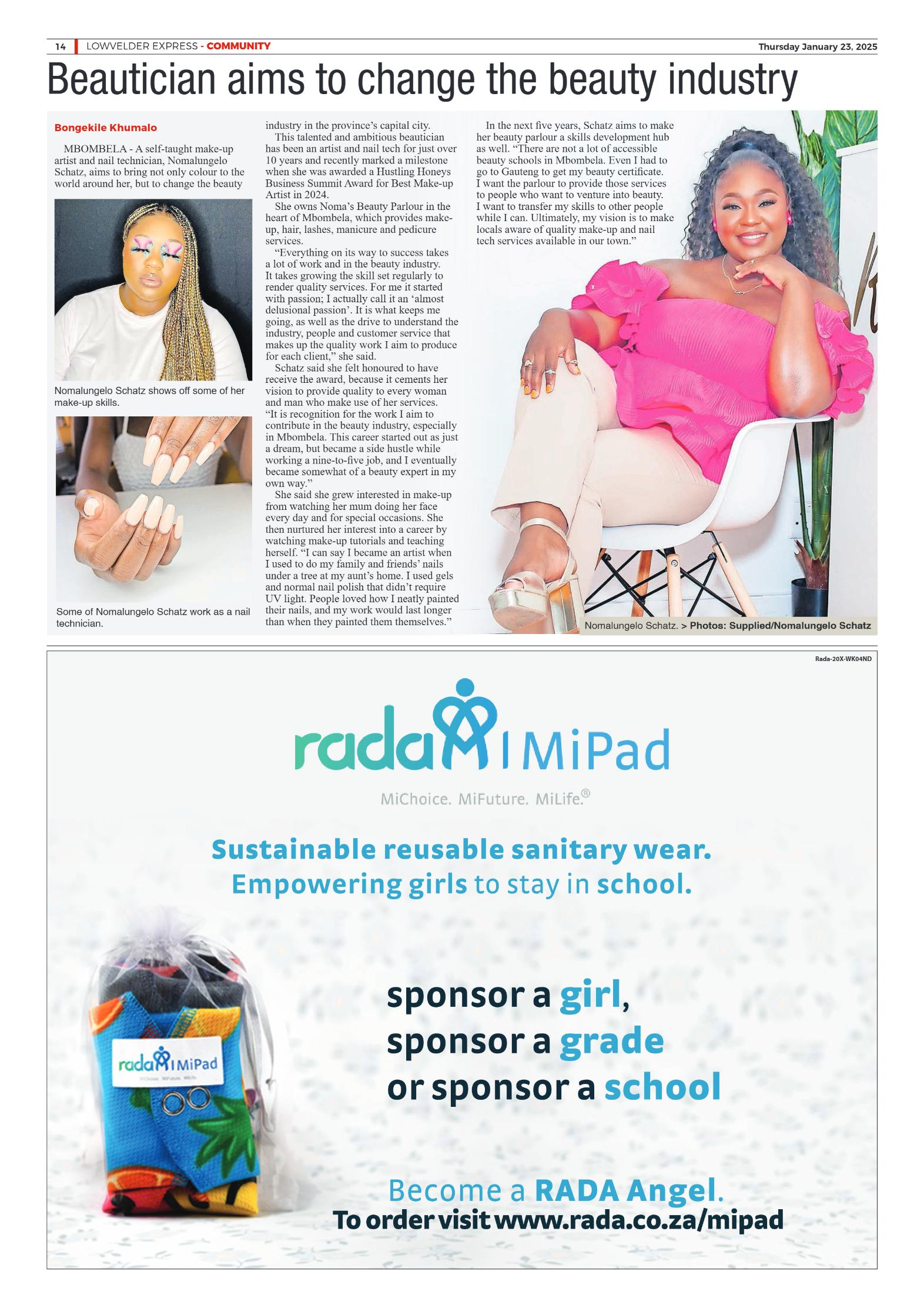 Lowvelder Express 23 January 2025 page 14
