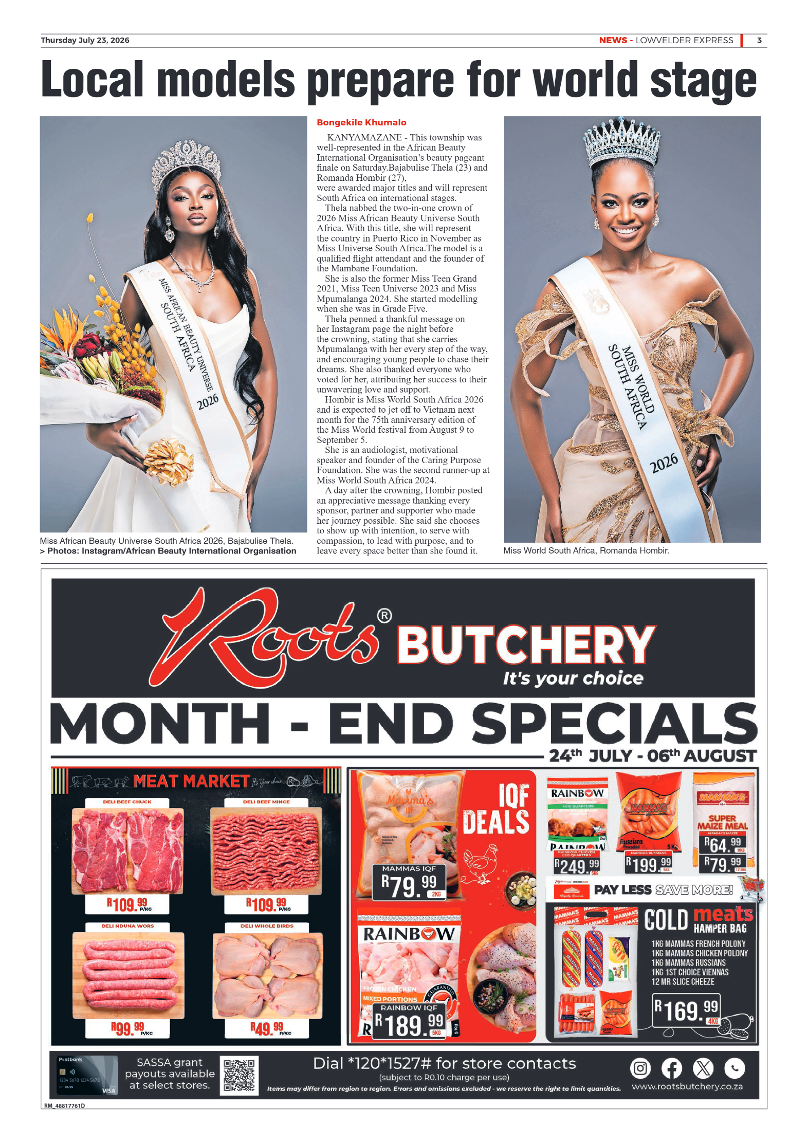 Lowvelder Express 23 July 2016 page 3