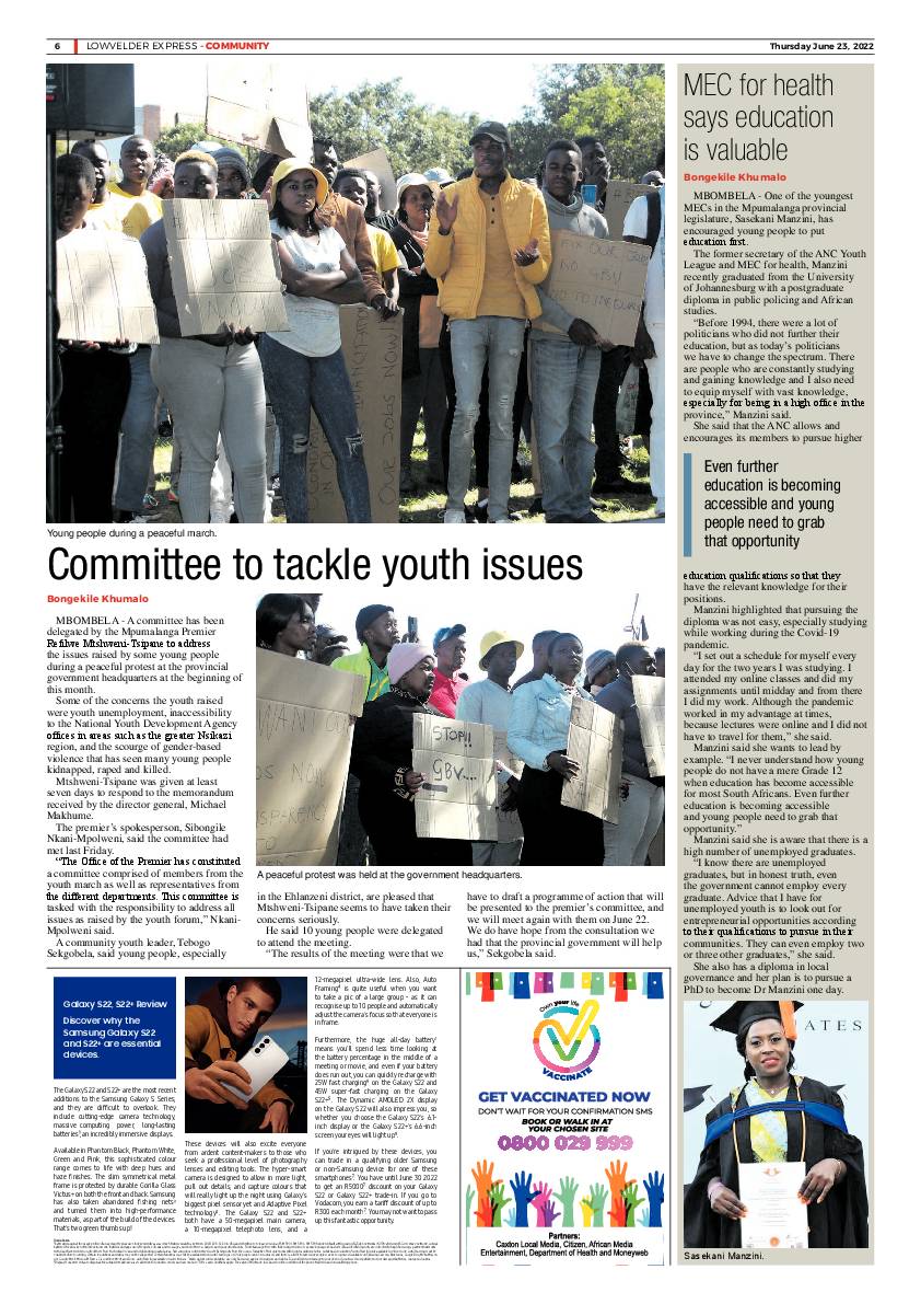Lowvelder Express 23 June 2022 page 6