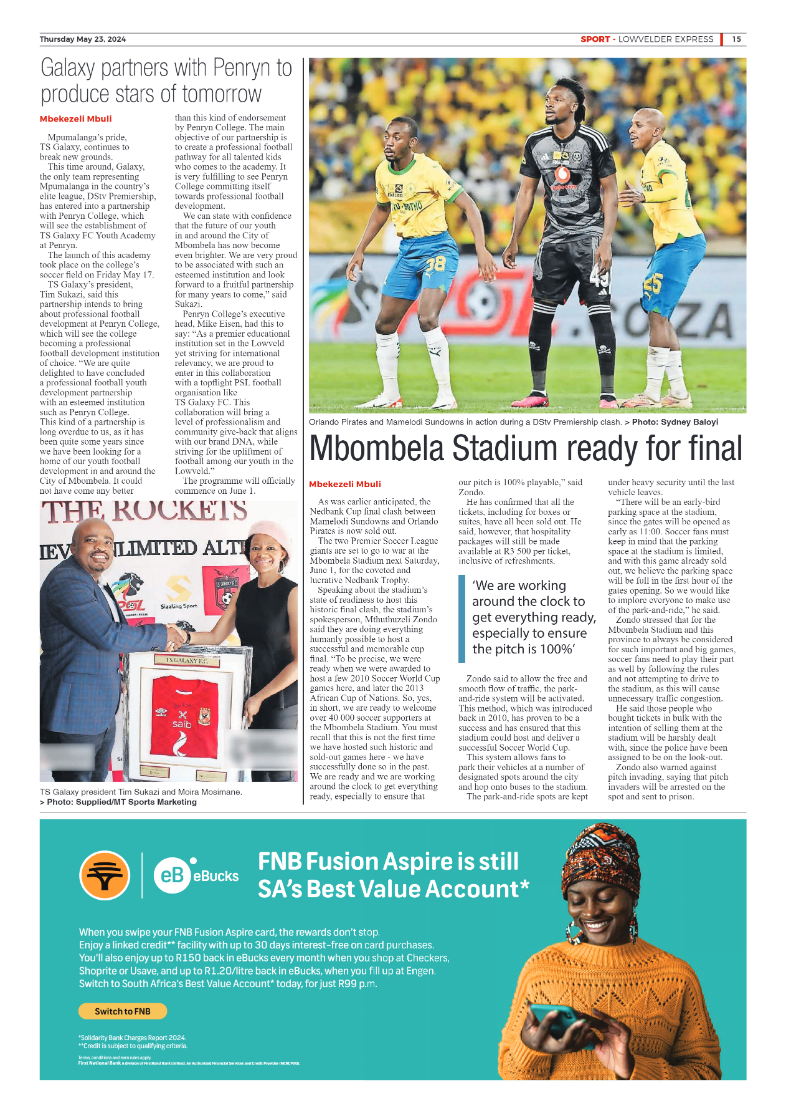 Lowvelder Express 23 May 2023 page 15