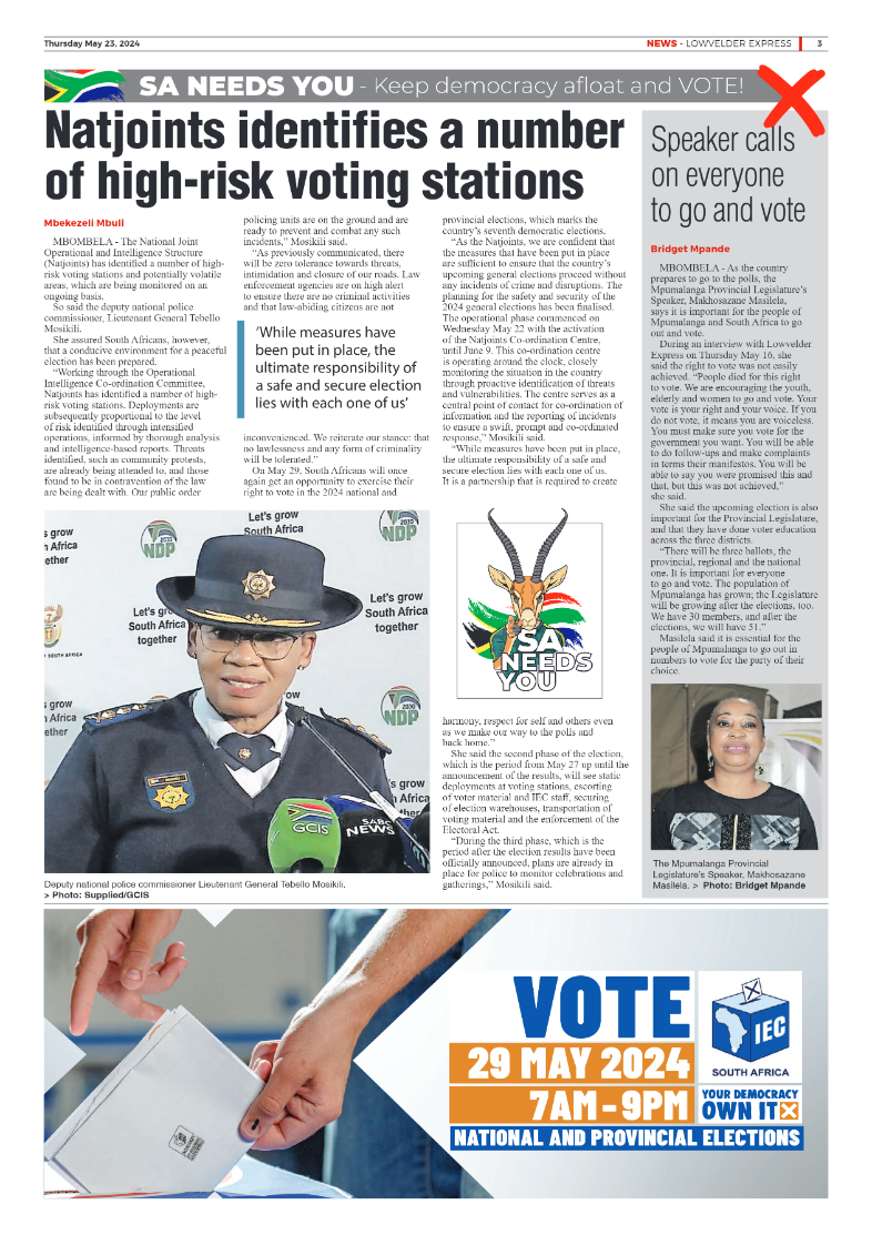 Lowvelder Express 23 May 2023 page 3