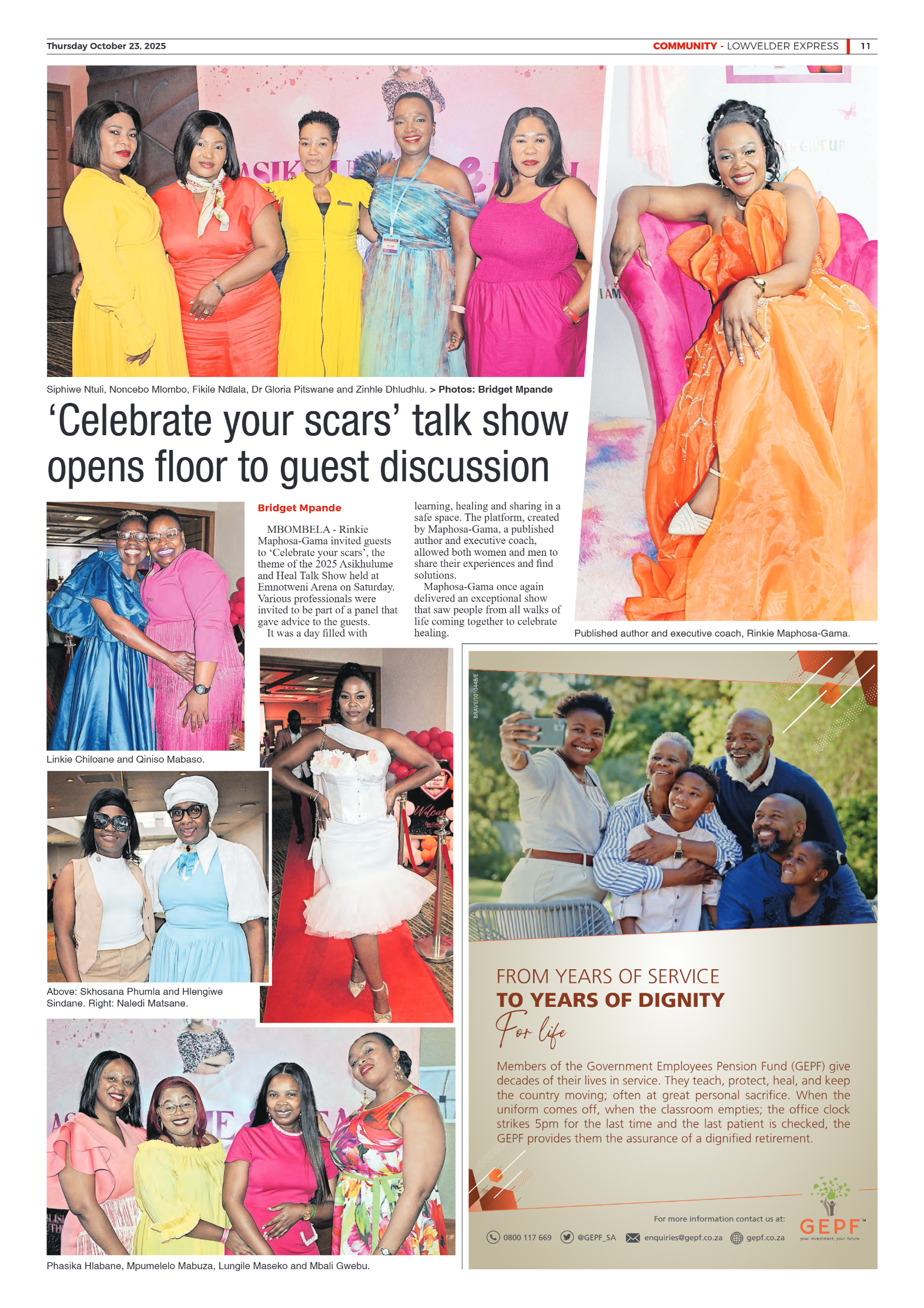 Lowvelder Express 23 October 2025 page 11