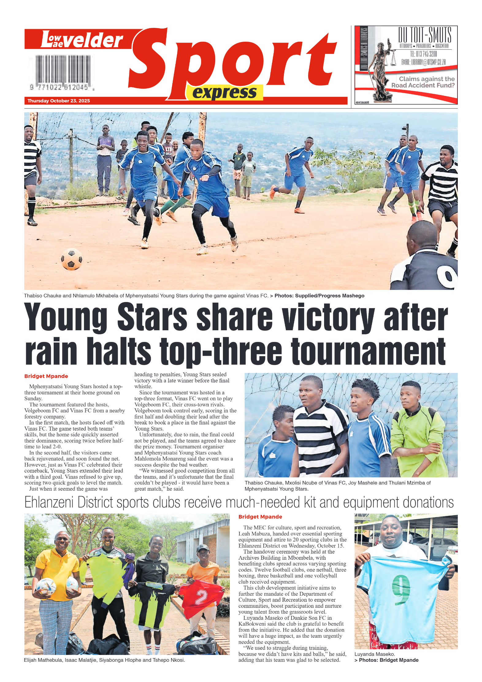 Lowvelder Express 23 October 2025 page 12