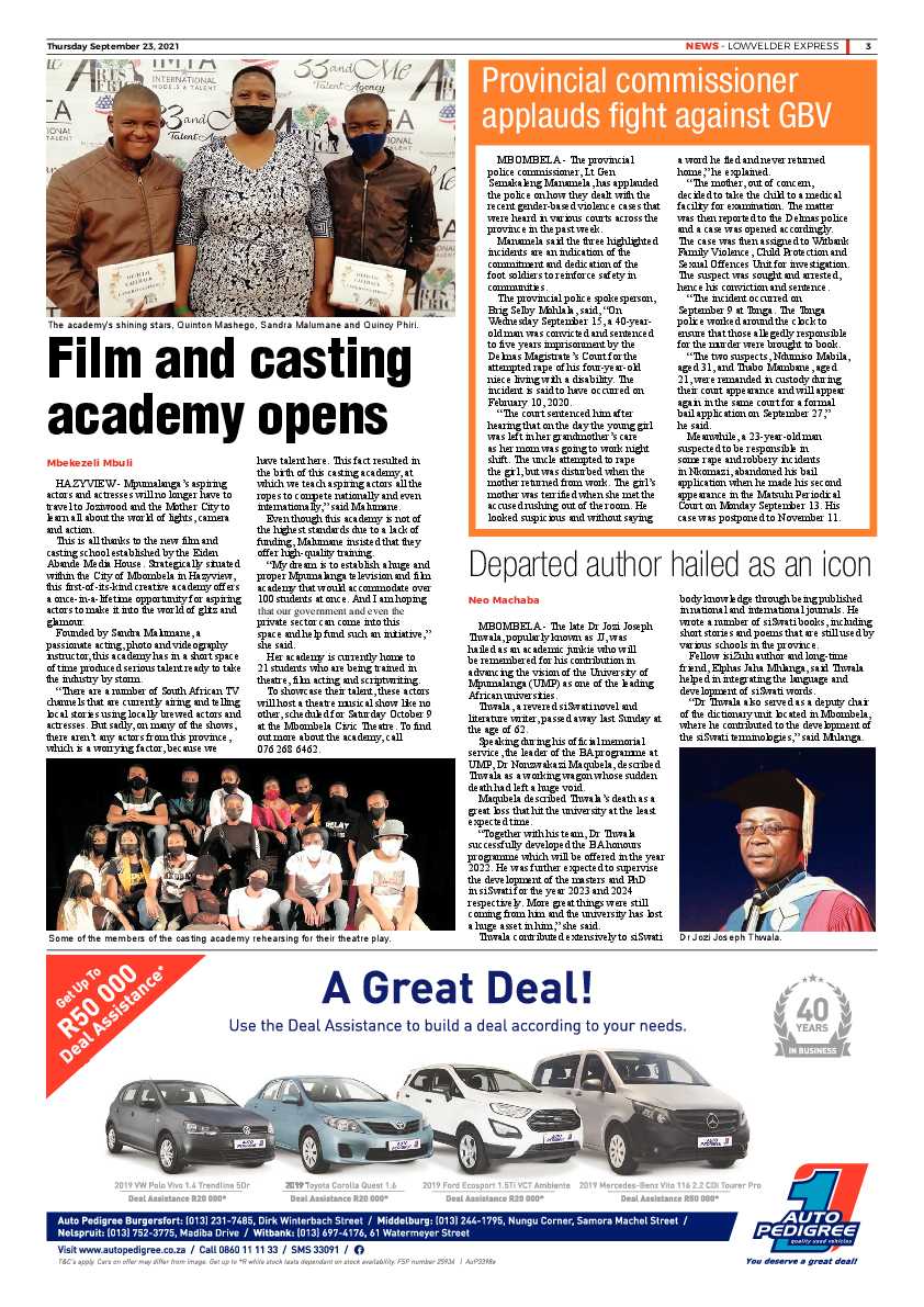 Lowvelder Express 23 September 2021 page 3
