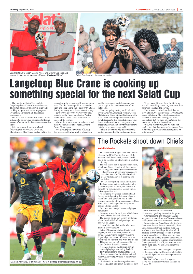 Lowvelder Express 24 August 2023 page 11