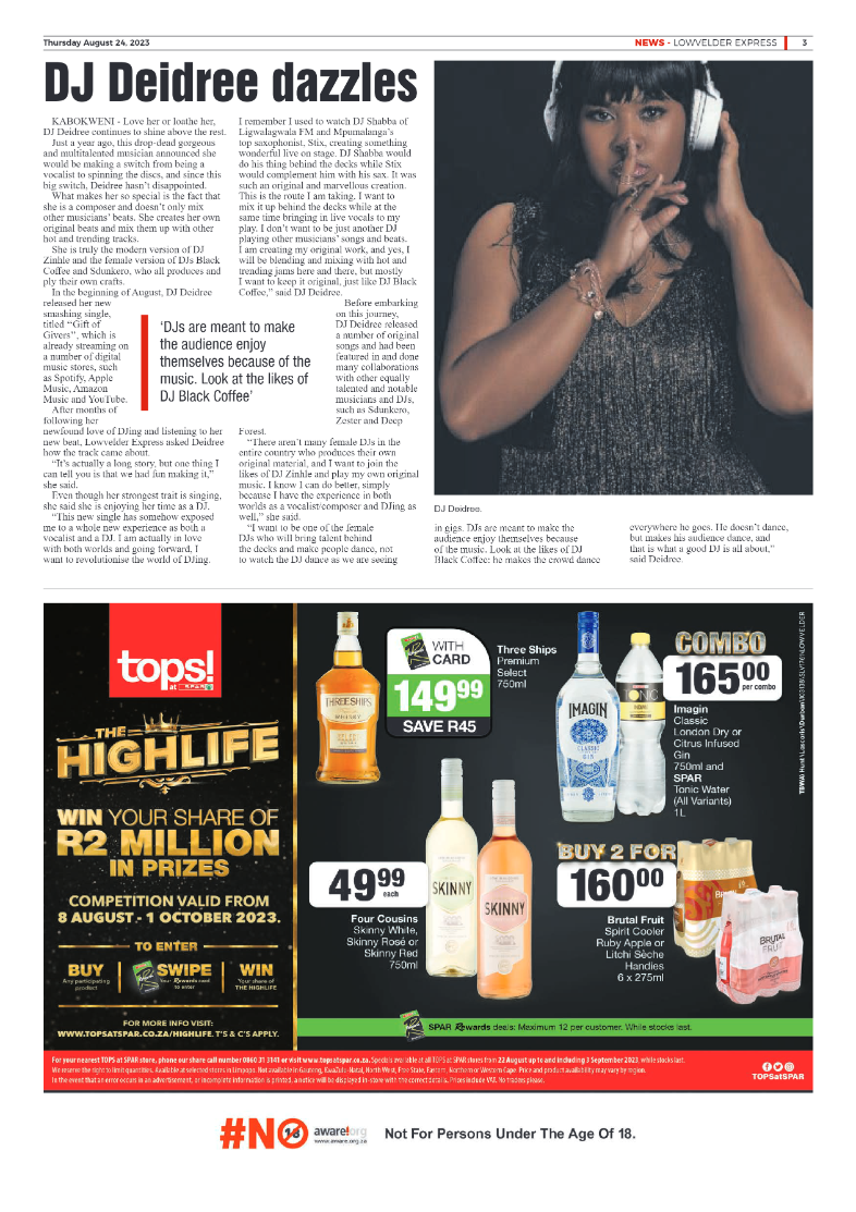 Lowvelder Express 24 August 2023 page 3