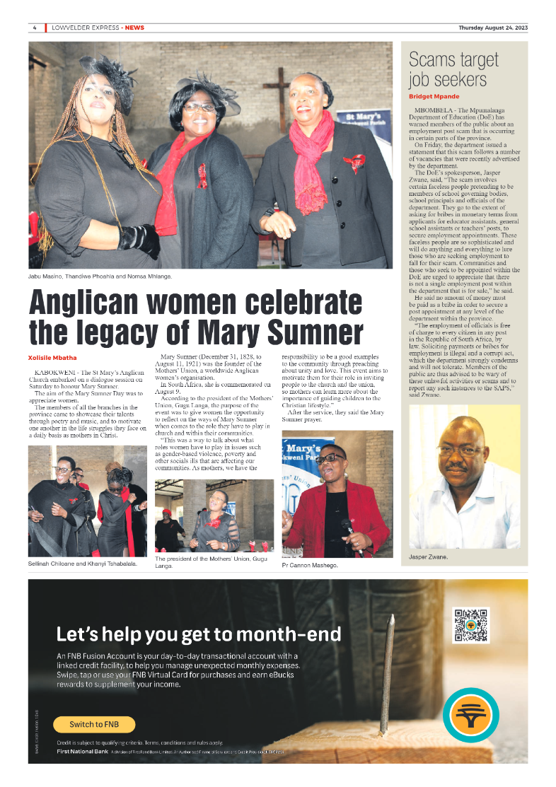 Lowvelder Express 24 August 2023 page 4