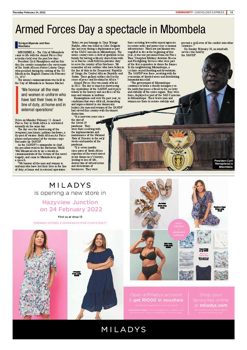 Lowvelder Express 24 February 2022 page 12