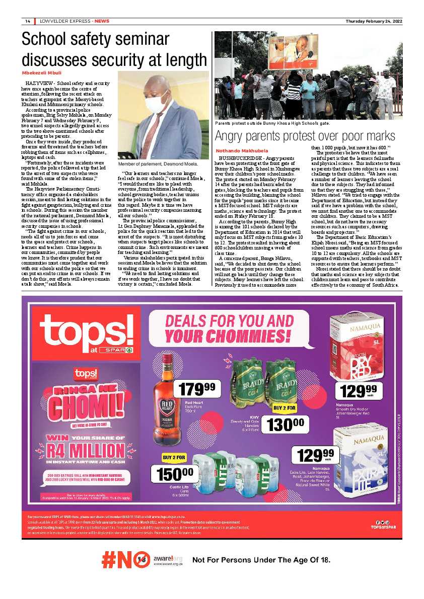 Lowvelder Express 24 February 2022 page 13