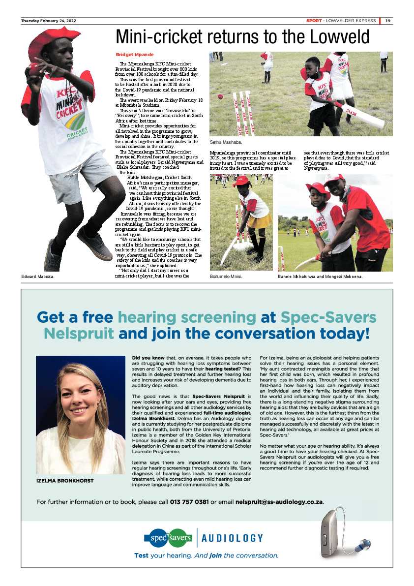 Lowvelder Express 24 February 2022 page 18