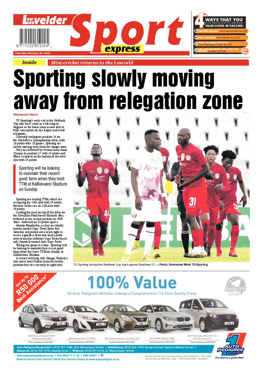 Lowvelder Express 24 February 2022 page 19