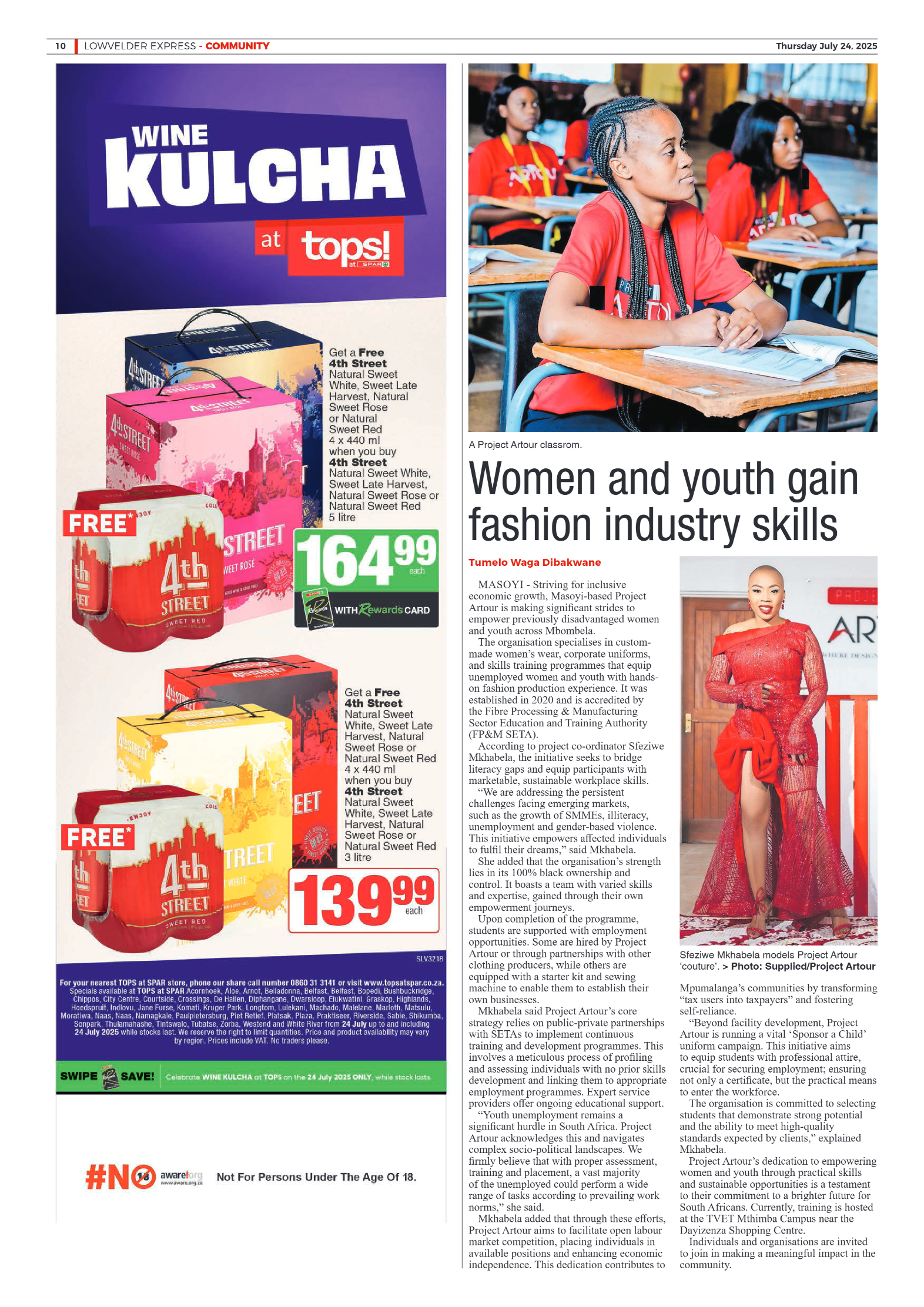 Lowvelder Express 24 July 2025 page 10