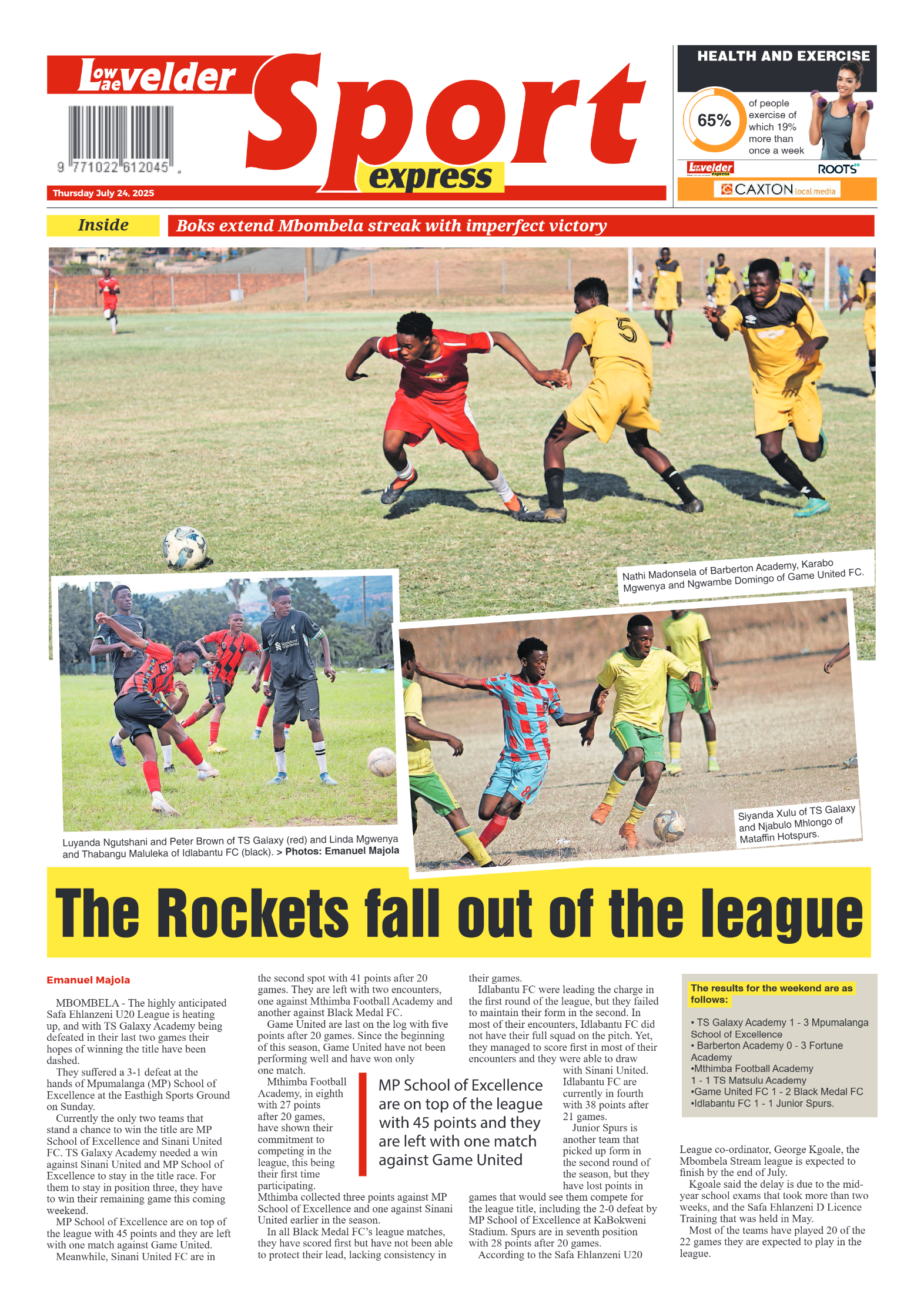 Lowvelder Express 24 July 2025 page 12