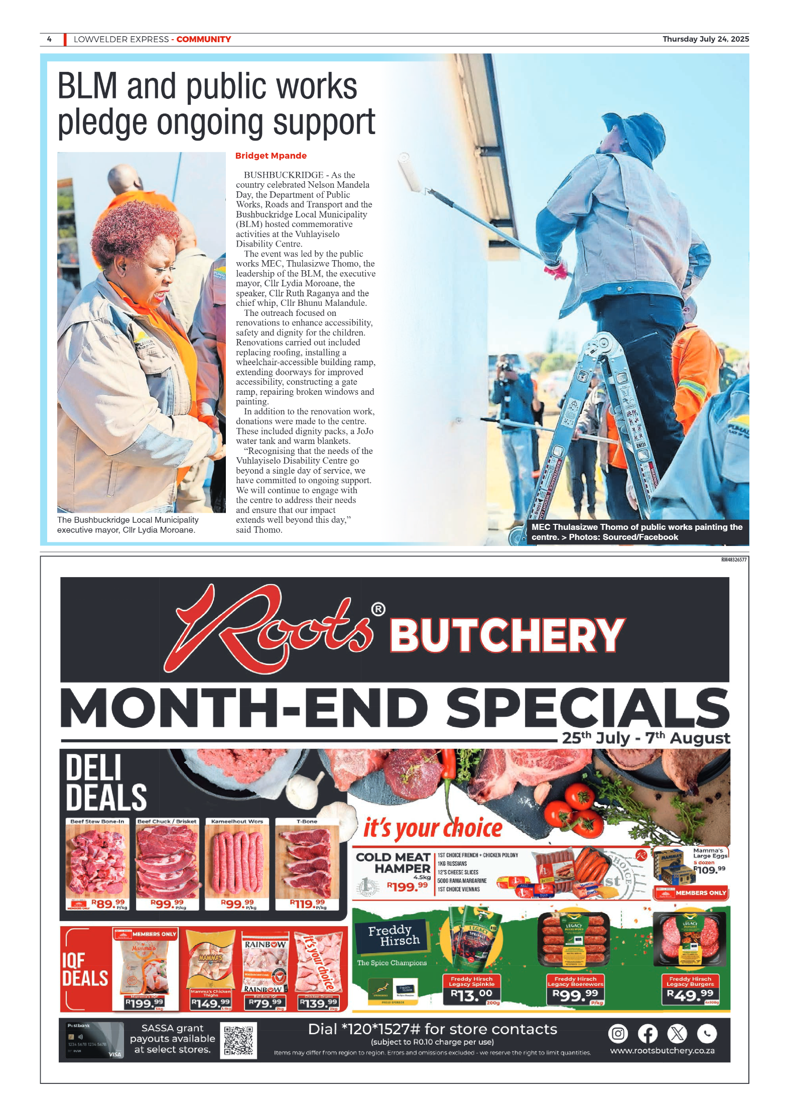 Lowvelder Express 24 July 2025 page 4