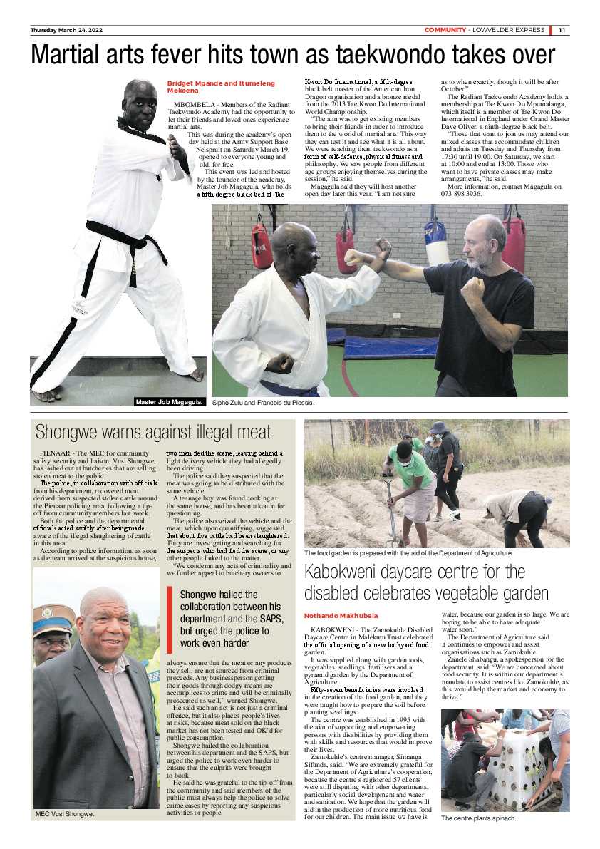 Lowvelder Express 24 March 2022 page 11