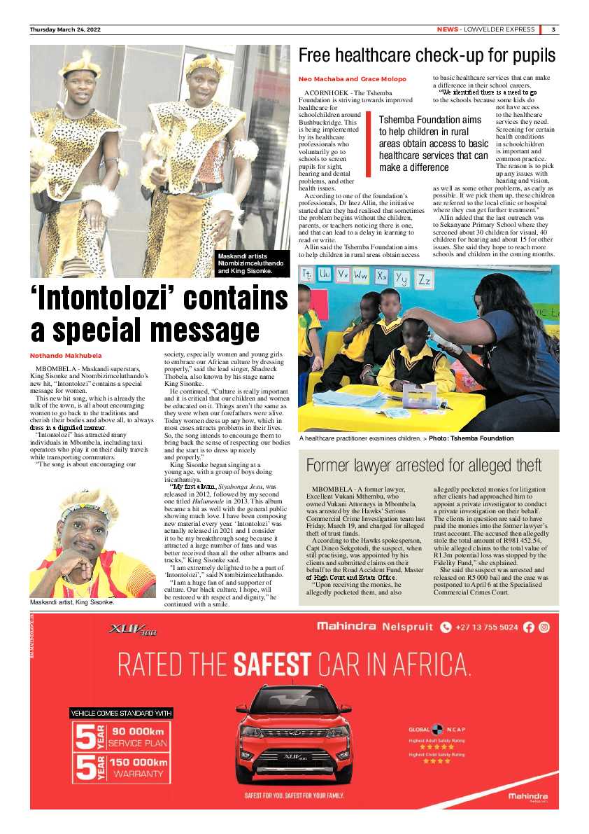 Lowvelder Express 24 March 2022 page 3
