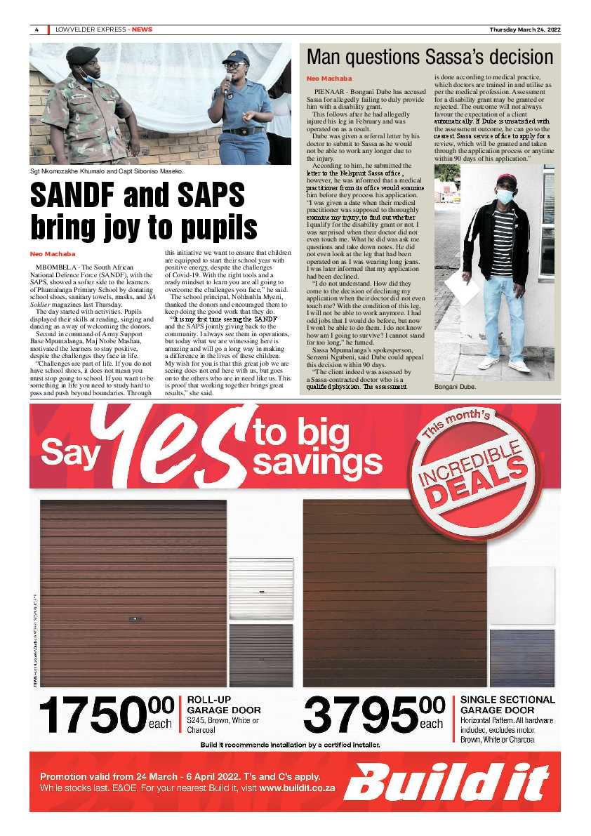 Lowvelder Express 24 March 2022 page 4