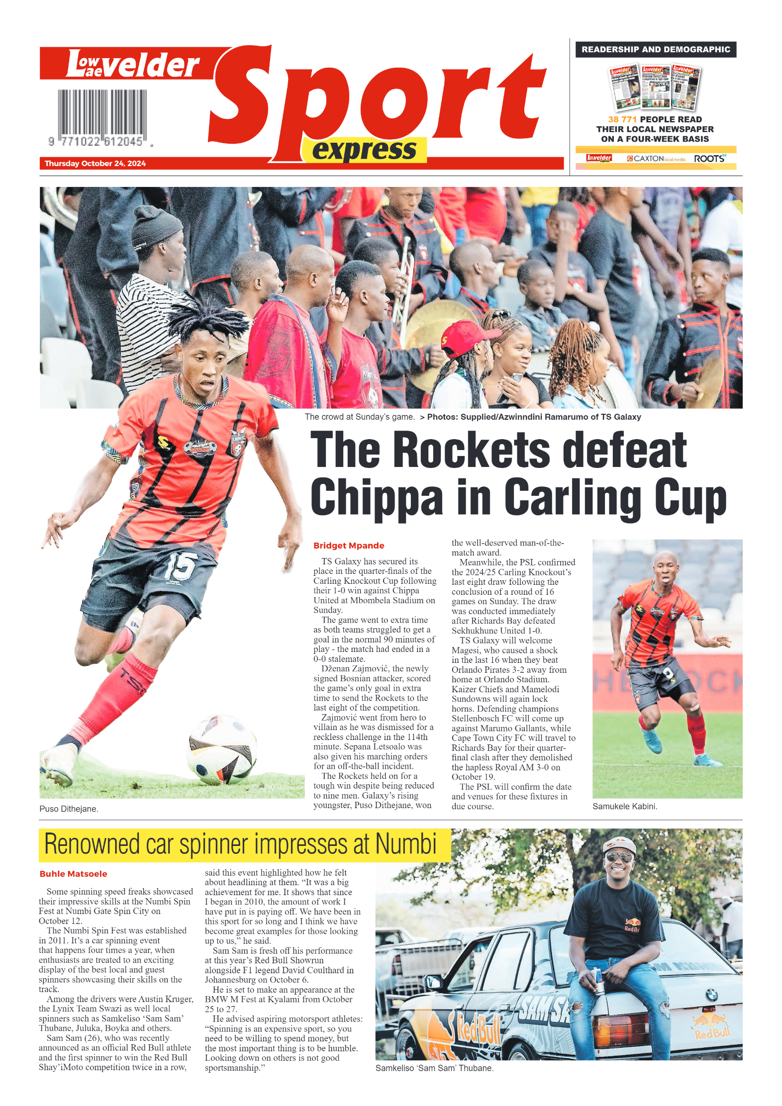 Lowvelder Express 24 October 2024 page 16